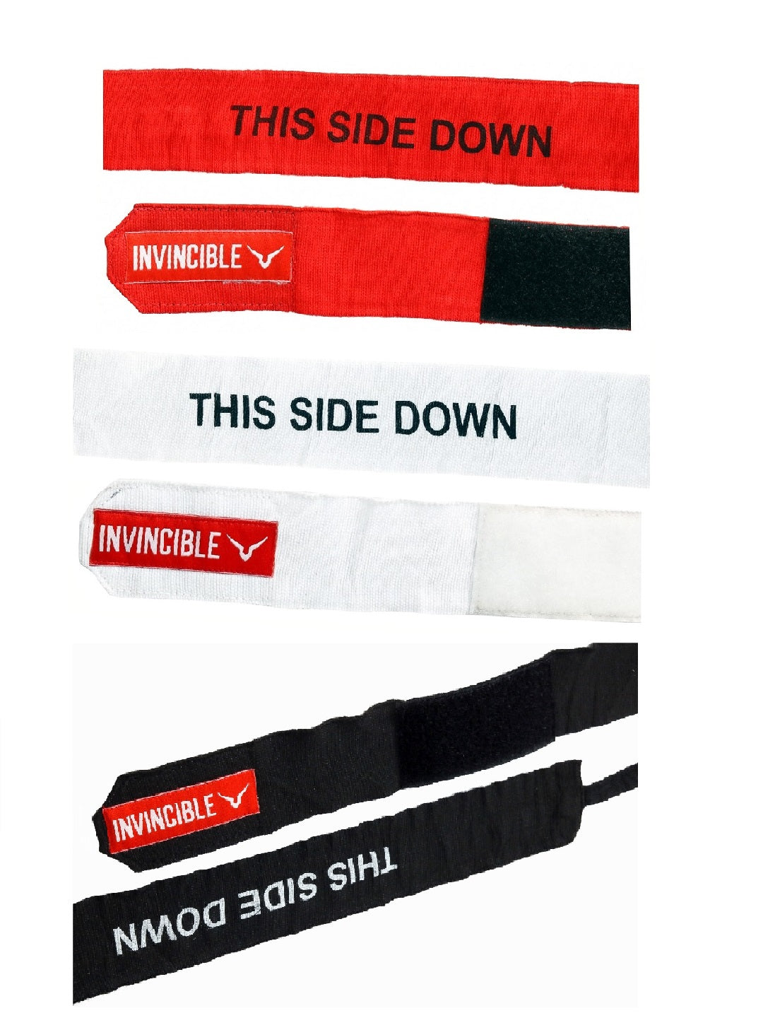 Invincible Classic Hand Wraps Pack of 3