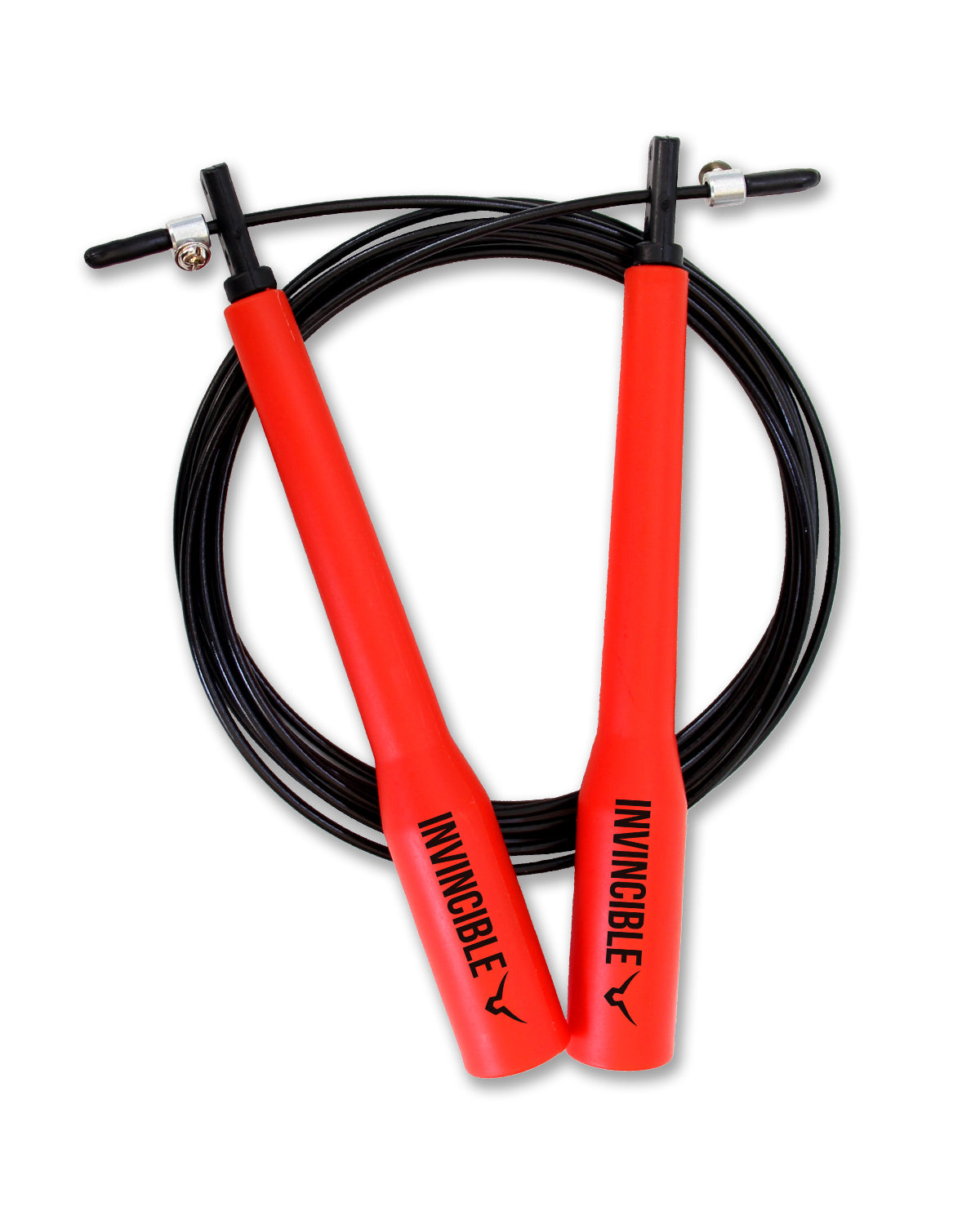 Invincible Jump Rope for Women and Men, Adjustable Steel Skipping Rope for Fitness Workout and Home Exercise