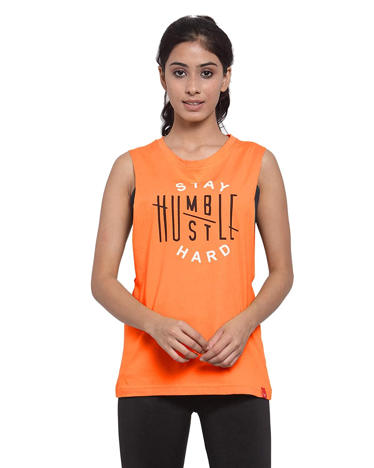 Invincible Women's Stay Humble Deep Armhole Tank Top