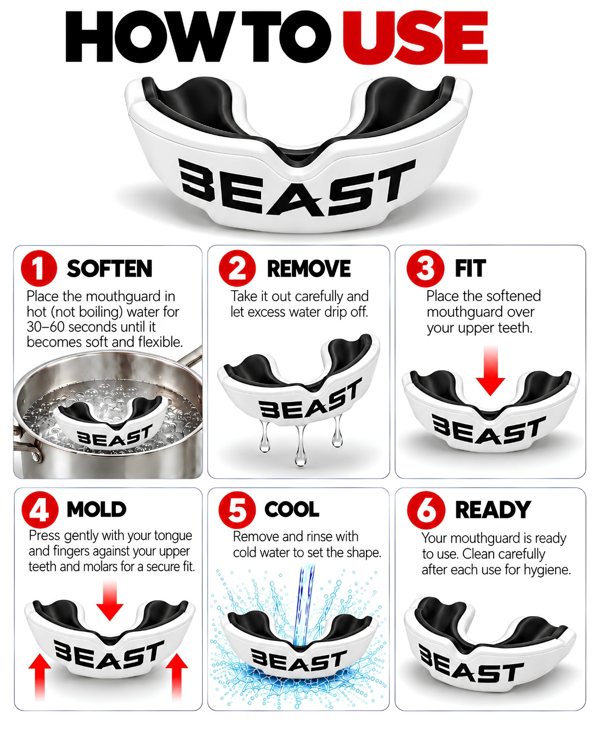 Invincible Elite Mouth Guards