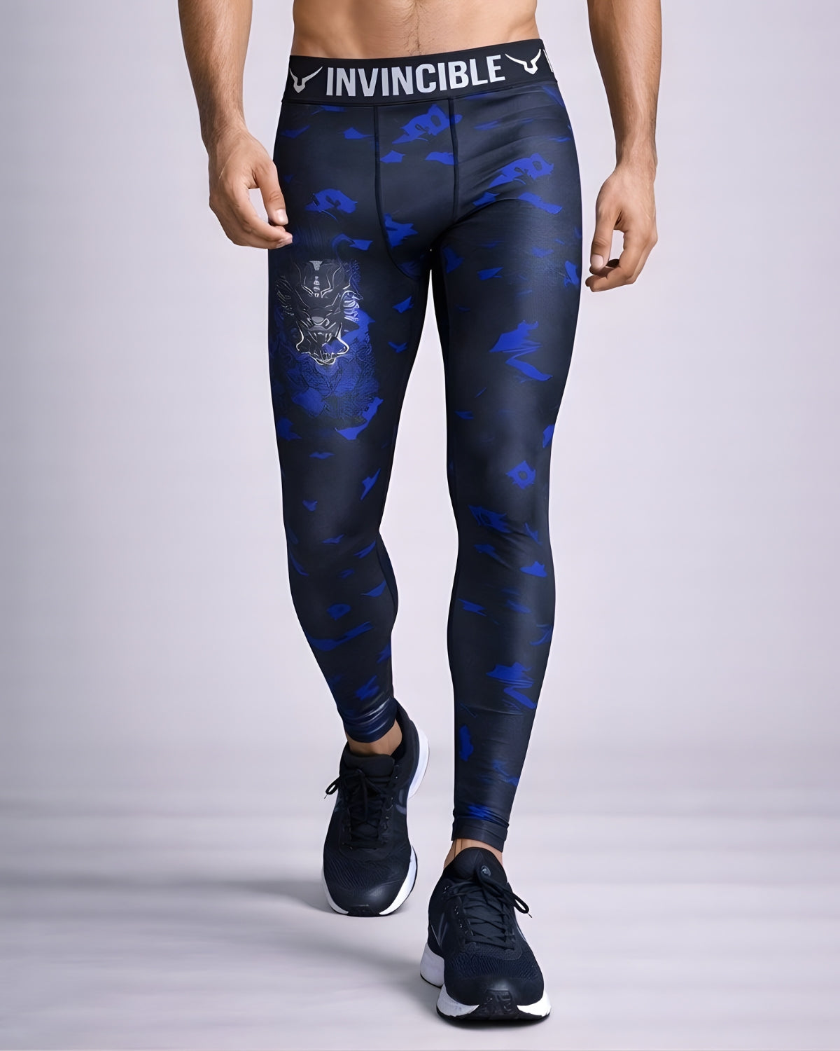 Invincible Men's Dragon Tight Leggings