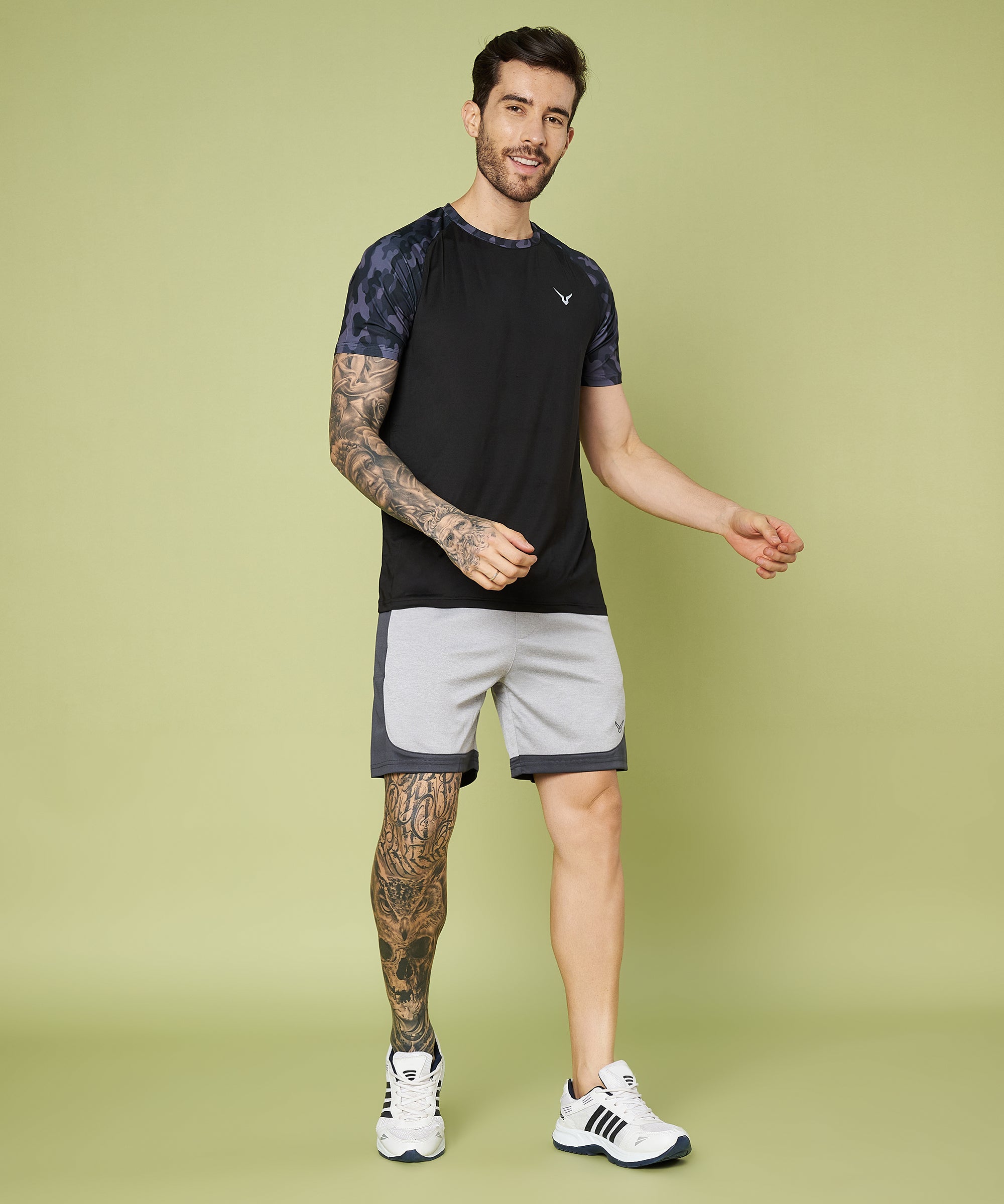 Invincible Men's Active Wear Gym Shorts