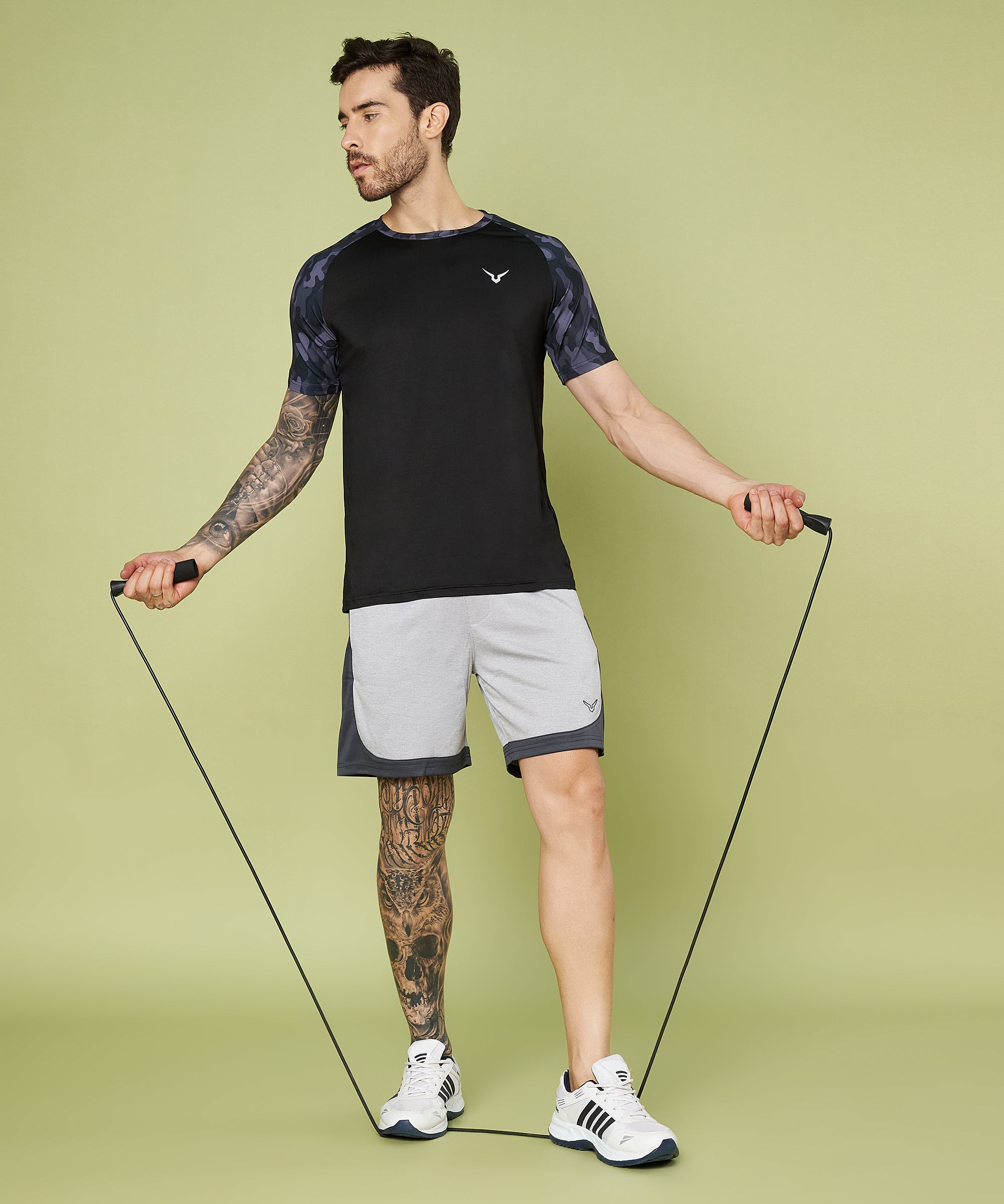 Invincible Men's Active Wear Gym Shorts