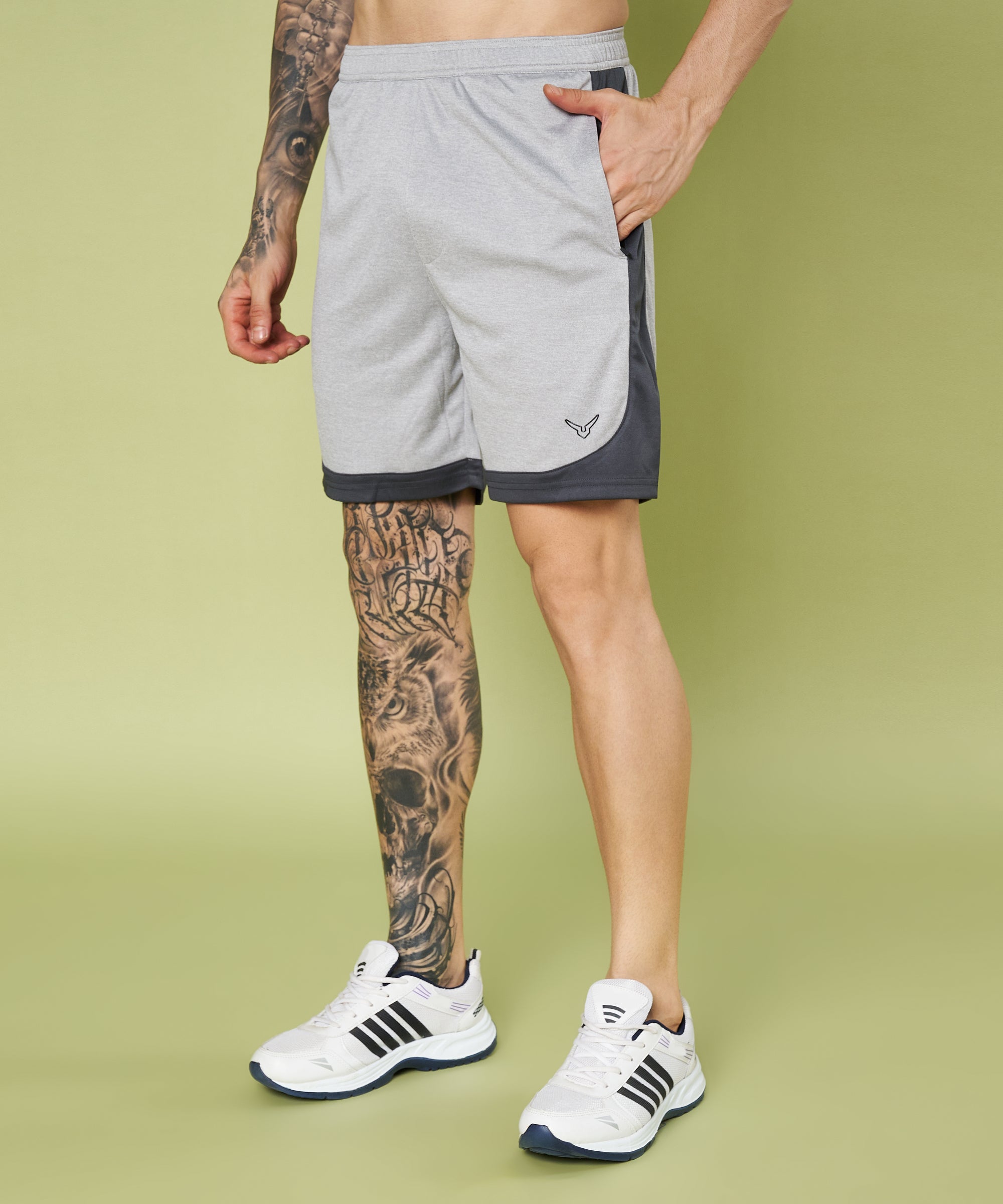 Invincible Men's Active Wear Gym Shorts