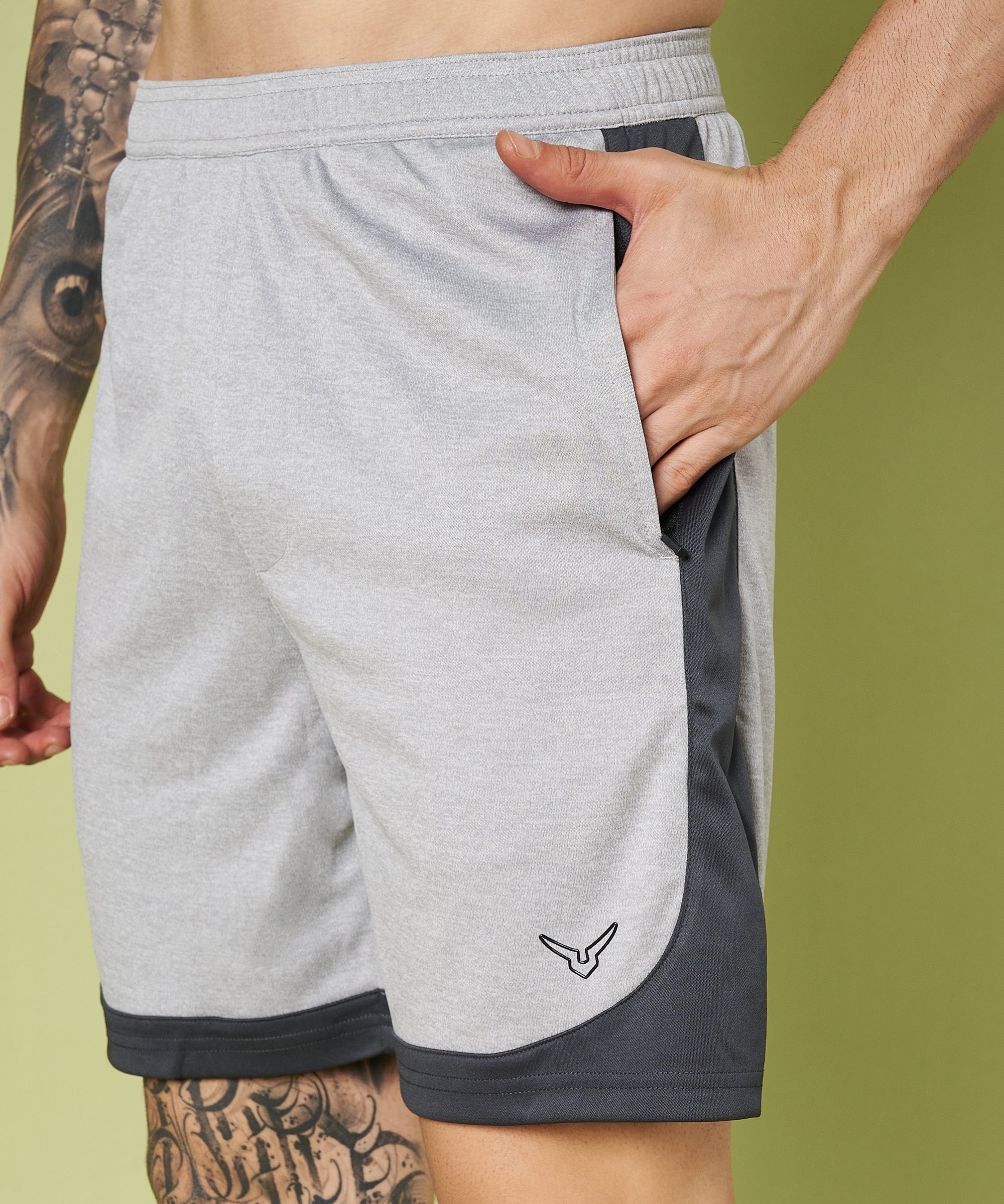Invincible Men's Active Wear Gym Shorts