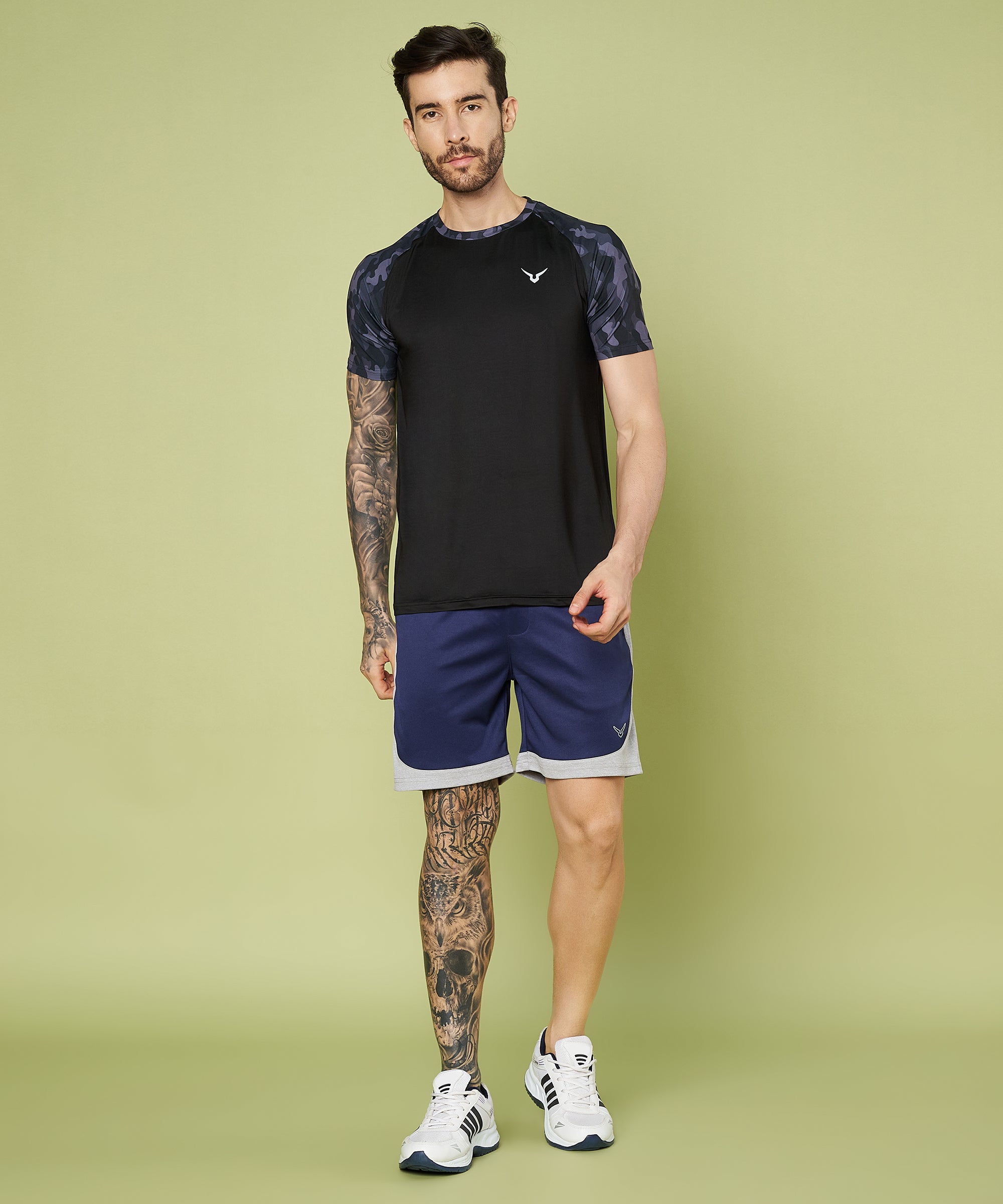 Invincible Men's Active Wear Gym Shorts