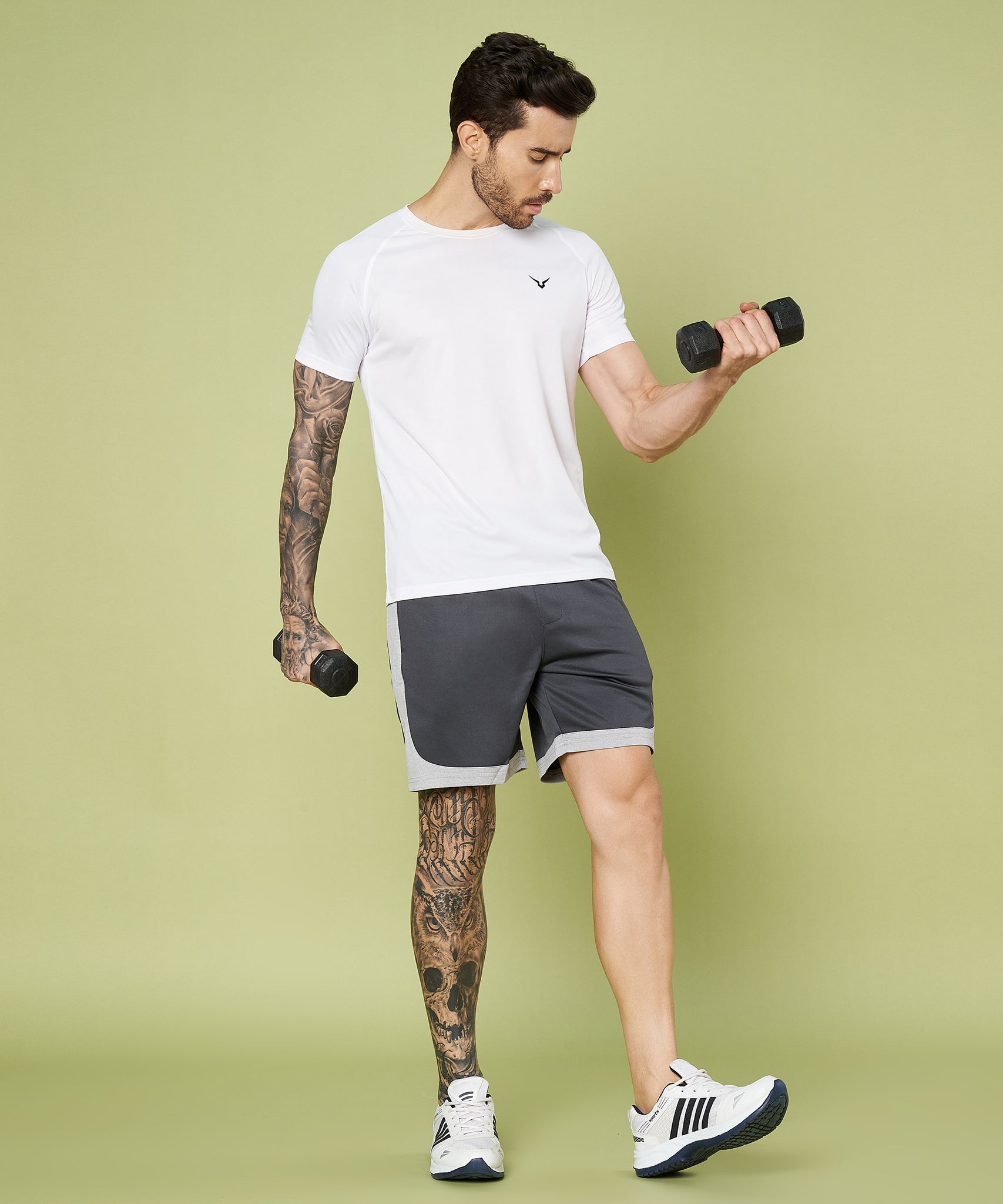 Invincible Men's Active Wear Gym Shorts