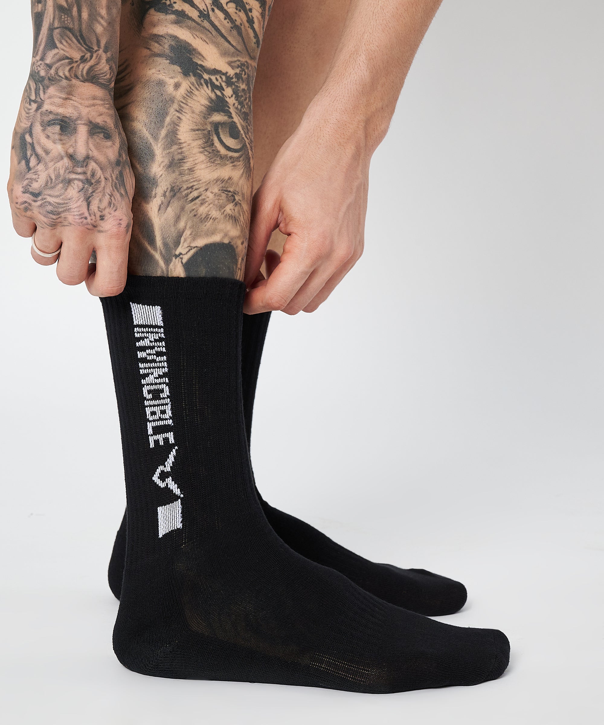 Invincible Set of 3 Calf Length Socks