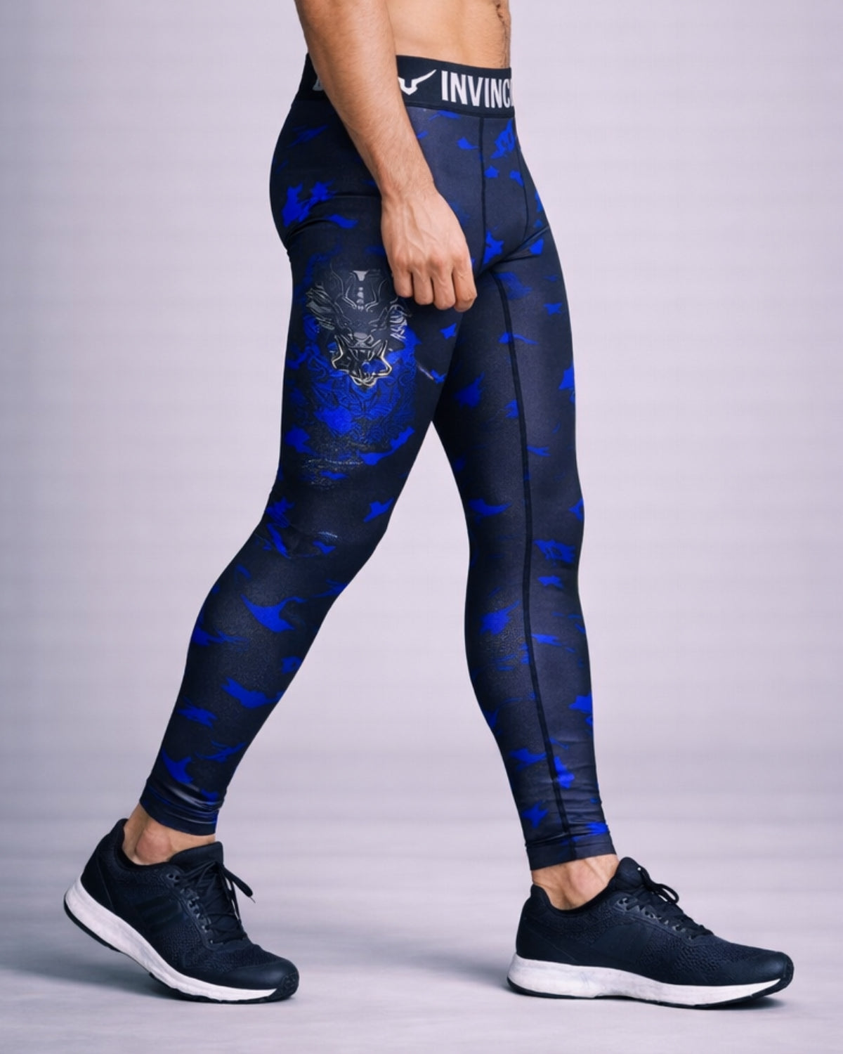 Invincible Men's Dragon Tight Leggings