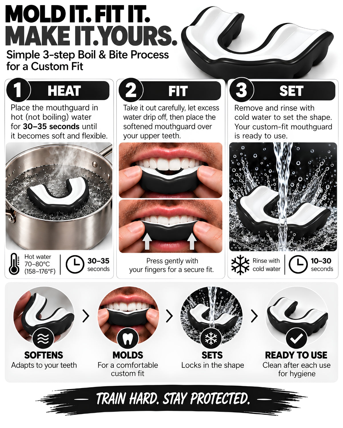 Invincible Combat Mouth Guard