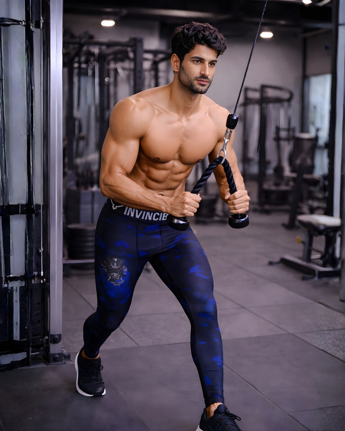 Invincible Men's Dragon Tight Leggings