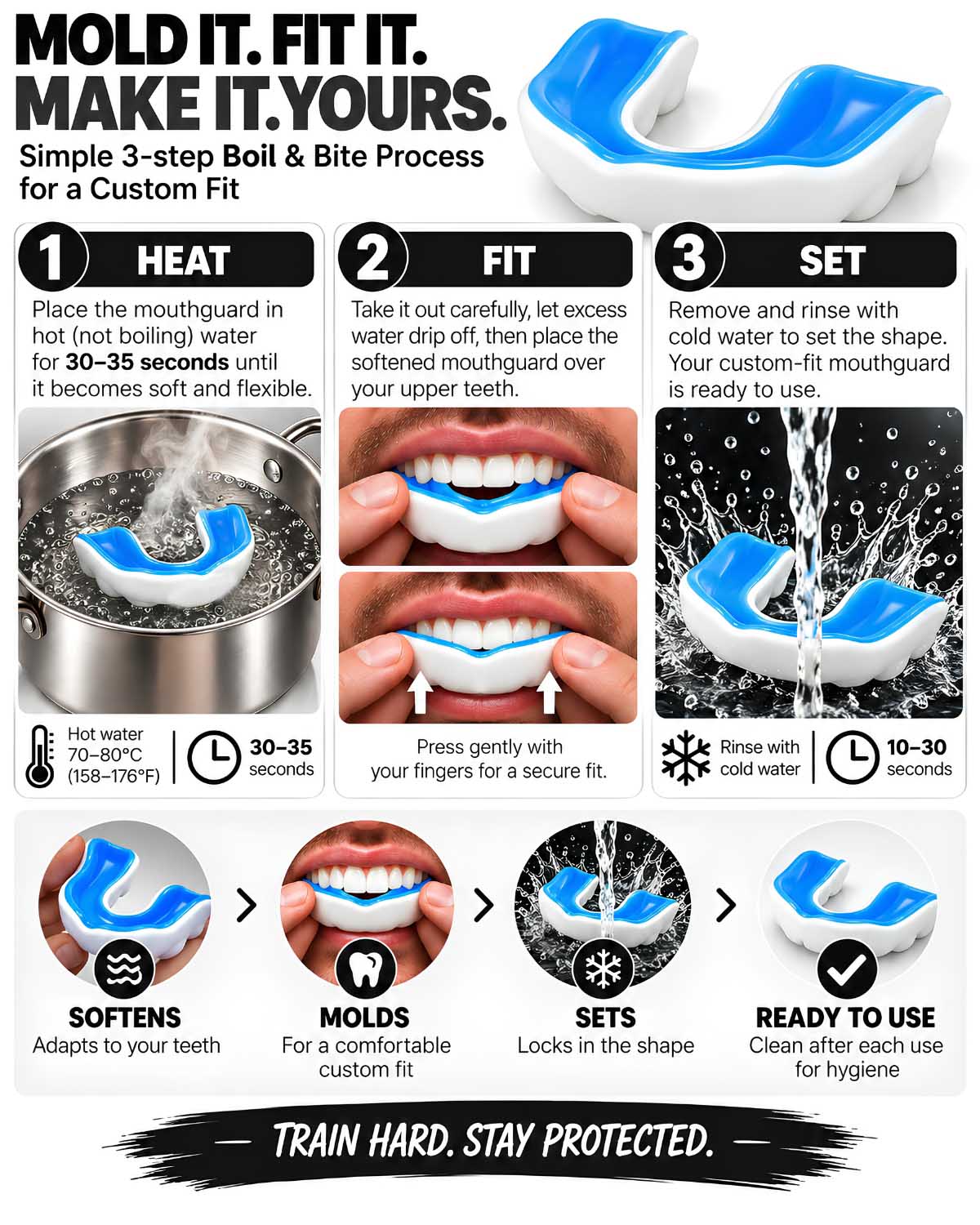 Invincible Combat Mouth Guard