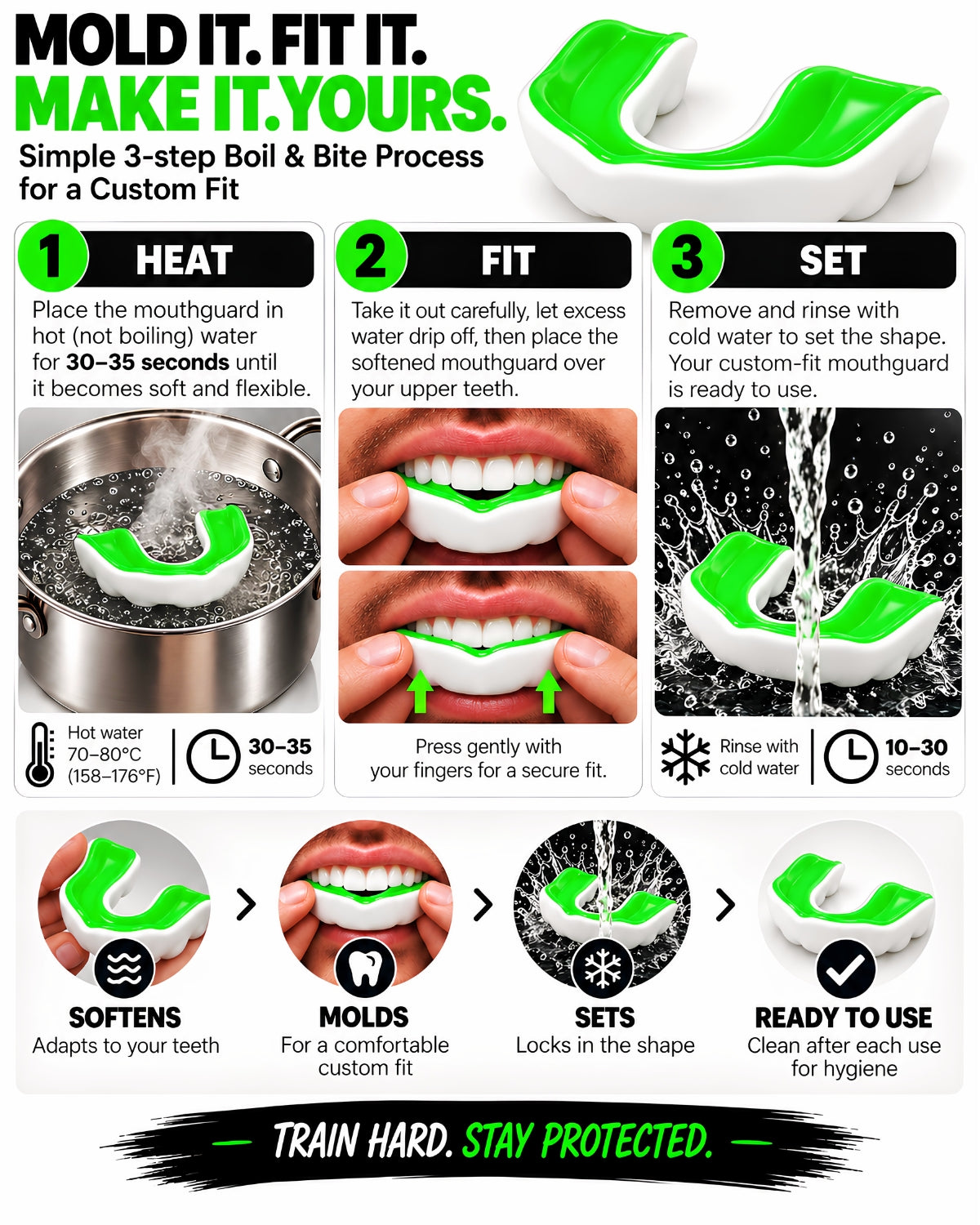 Invincible Combat Mouth Guard