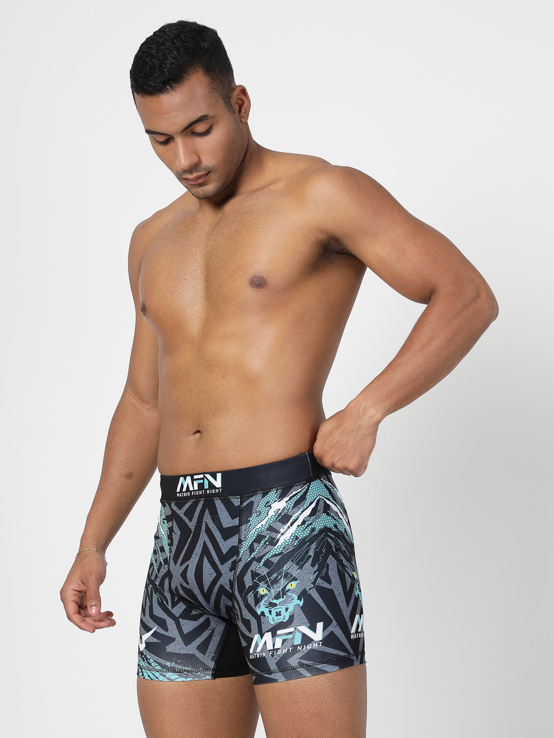 Invincible Men's MFN 17 Replica Tight Shorts