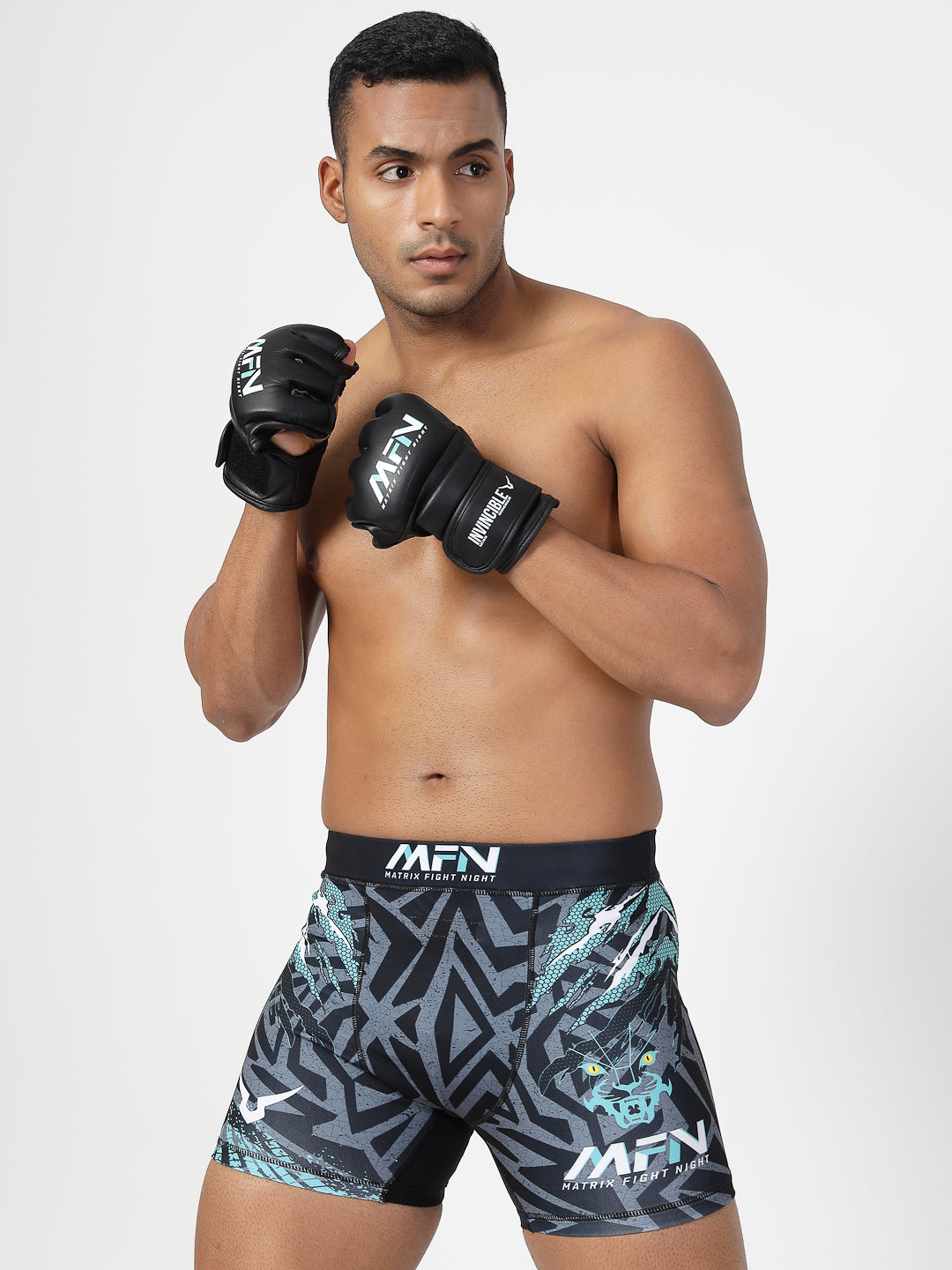 Invincible Men's MFN 17 Replica Tight Shorts