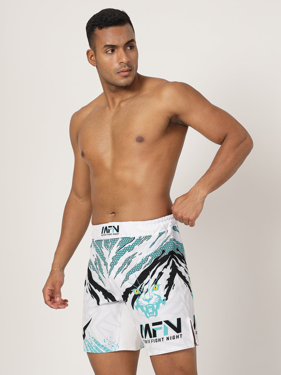 Invincible Men's MFN 17 Replica Fighting Shorts