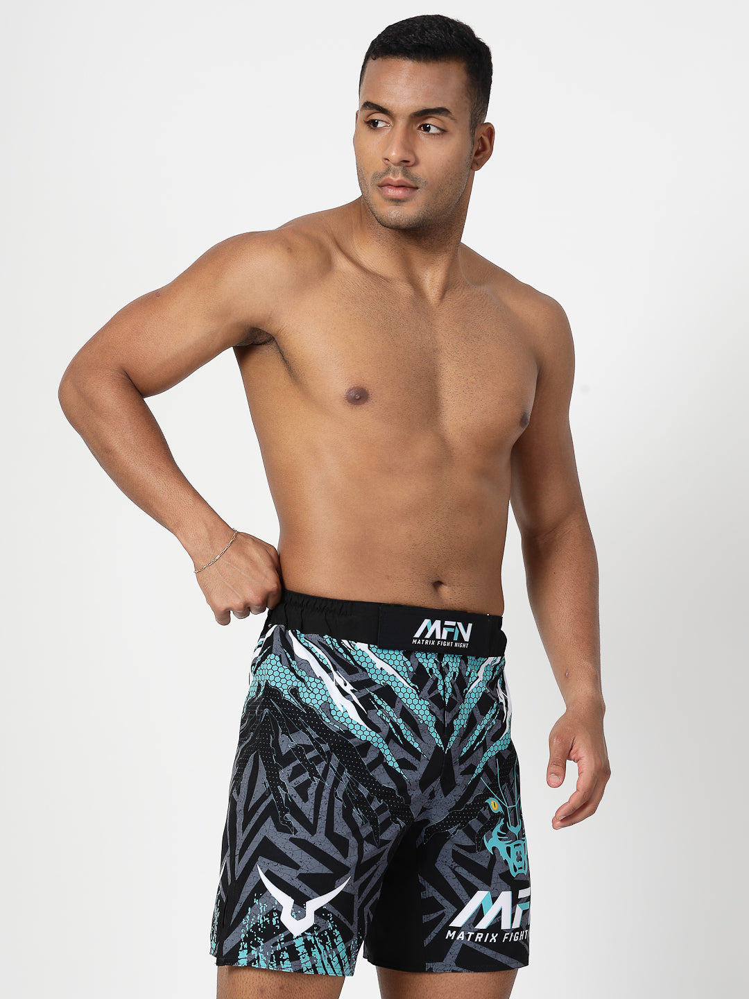 Invincible Men's MFN 17 Replica Fighting Shorts