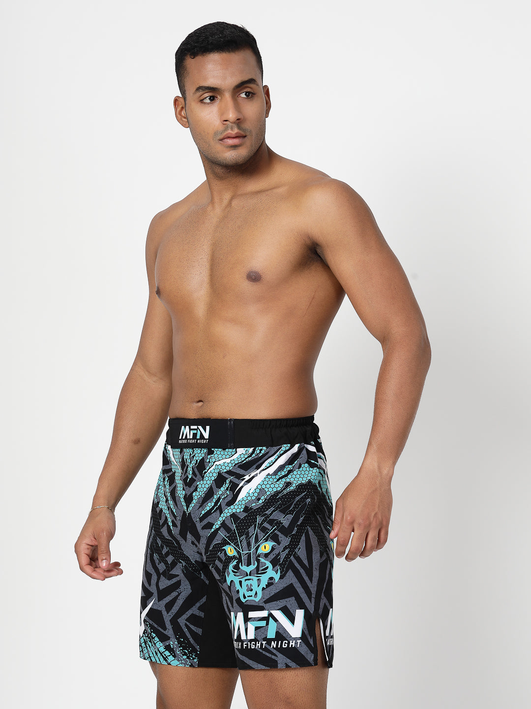 Invincible Men's MFN 17 Replica Fighting Shorts