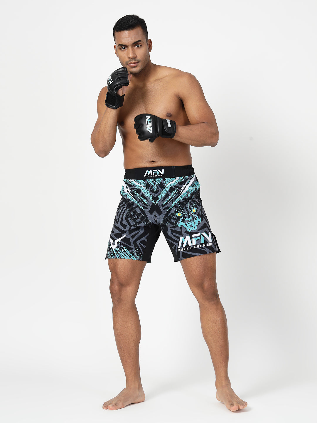 Invincible Men's MFN 17 Replica Fighting Shorts