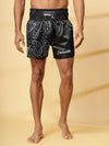 Invincible Buta Paisley Print Muay Thai Shorts