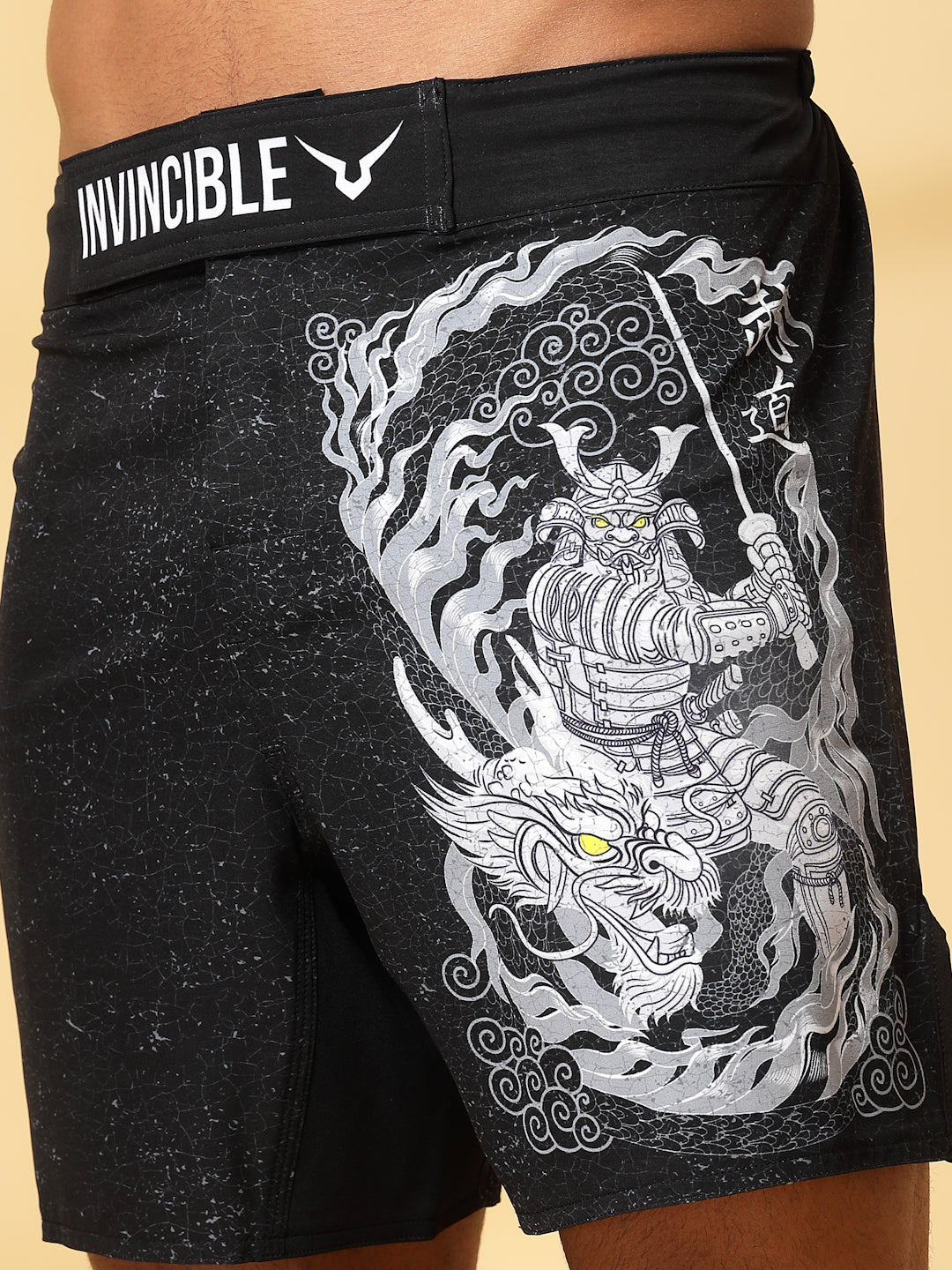 Invincible Men's Samurai MMA Shorts