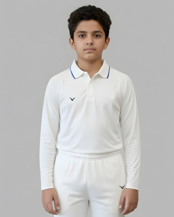 Invincible Kid's Elite Cricket Full Sleeve Tee Hover