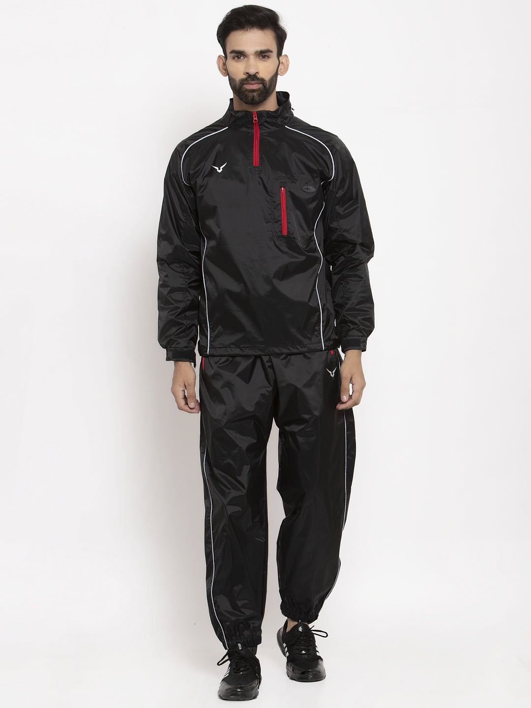 Invincible Men's Platinum Nylon Sauna Suit