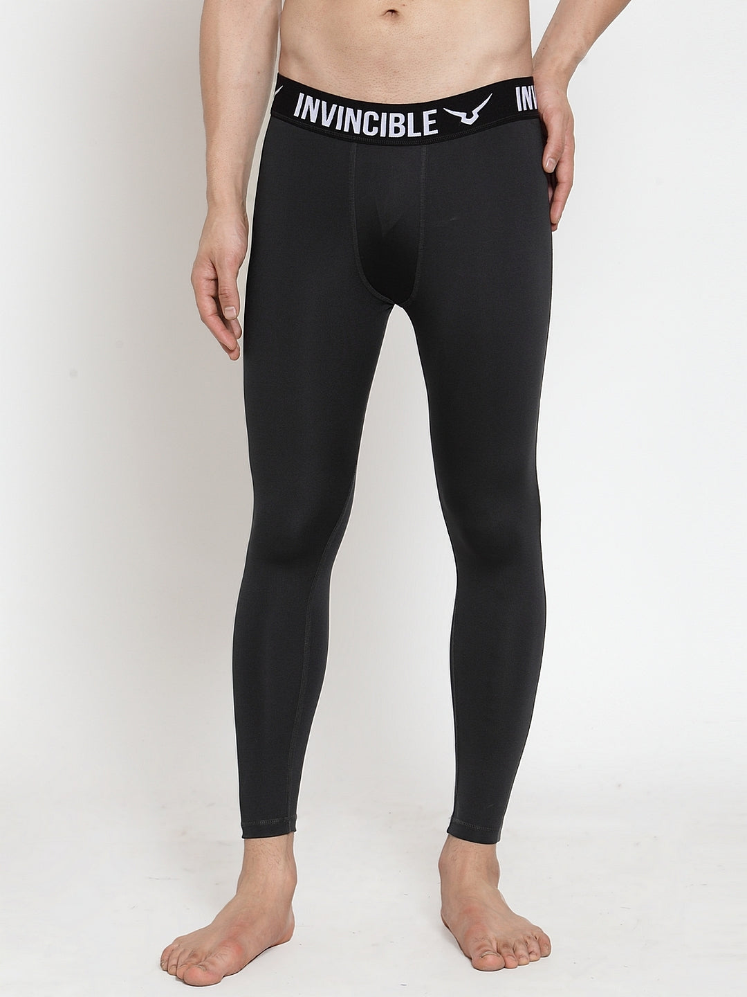Invincible Men’s Pro Compression Gym Leggings