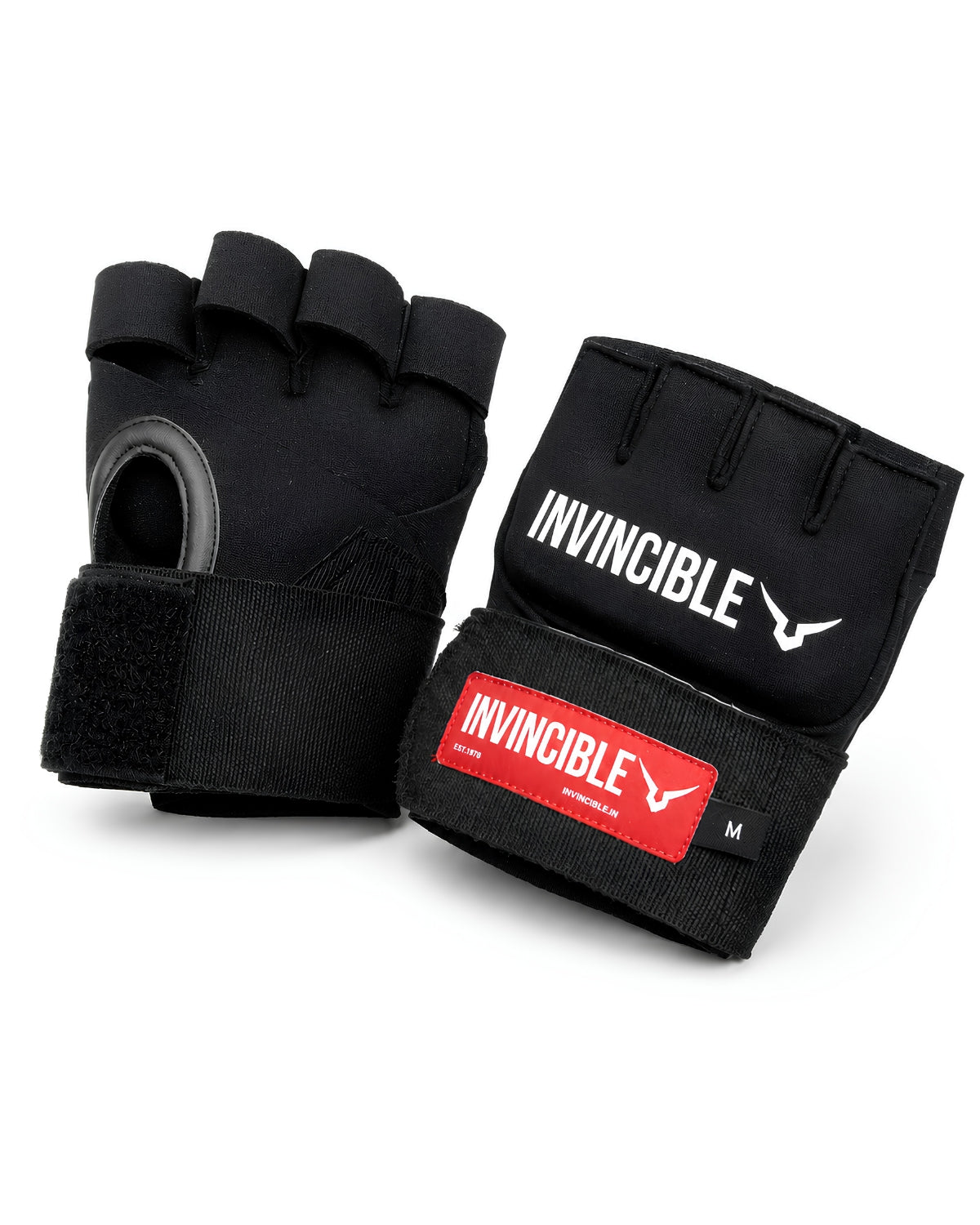 INVINCIBLE GEL INNER GLOVES WITH 40 CM HANDWRAP