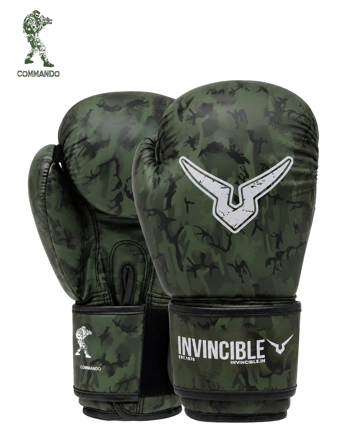 Invincible Commando Training Boxing Gloves