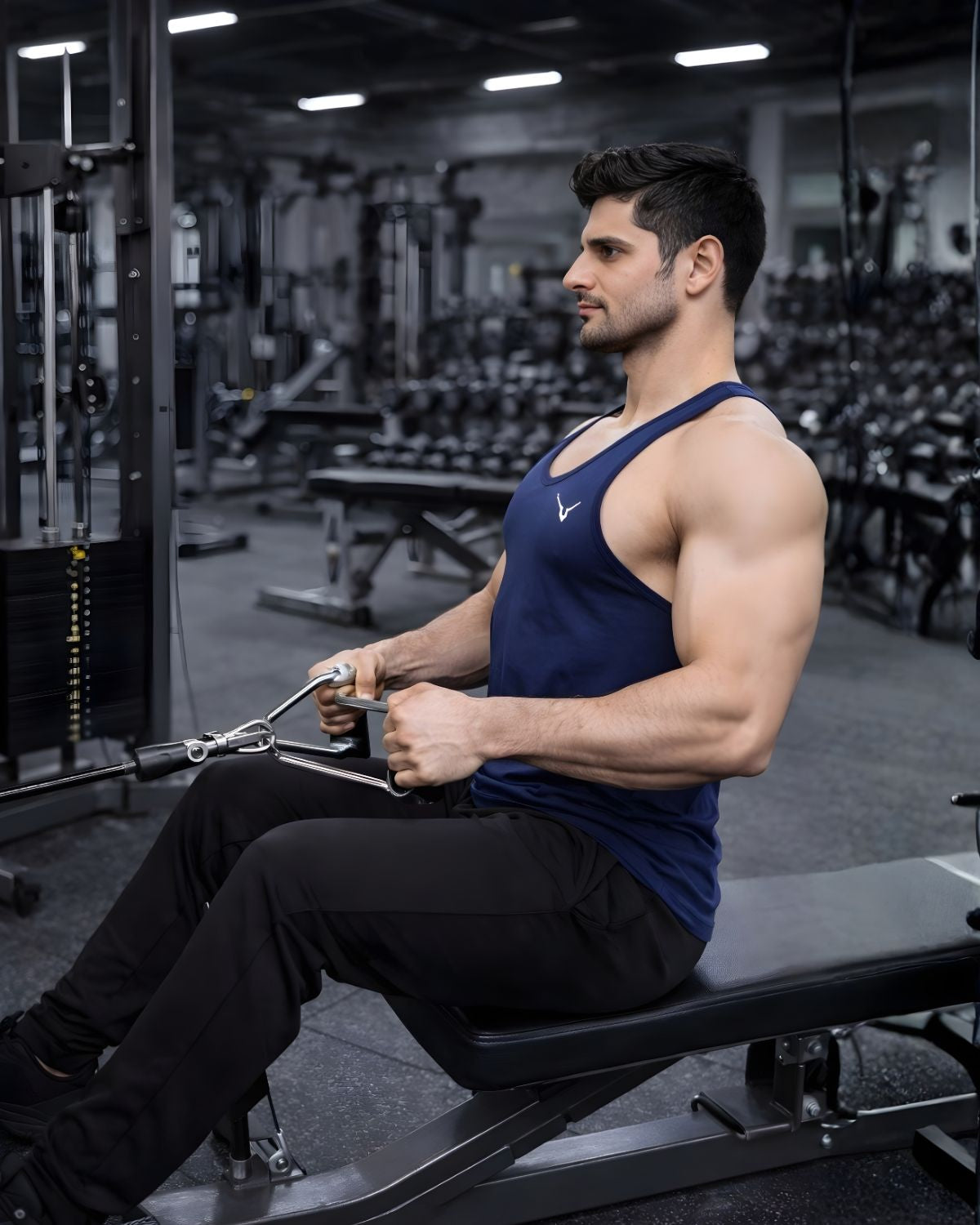 Invincible Men's Racer Back Vest