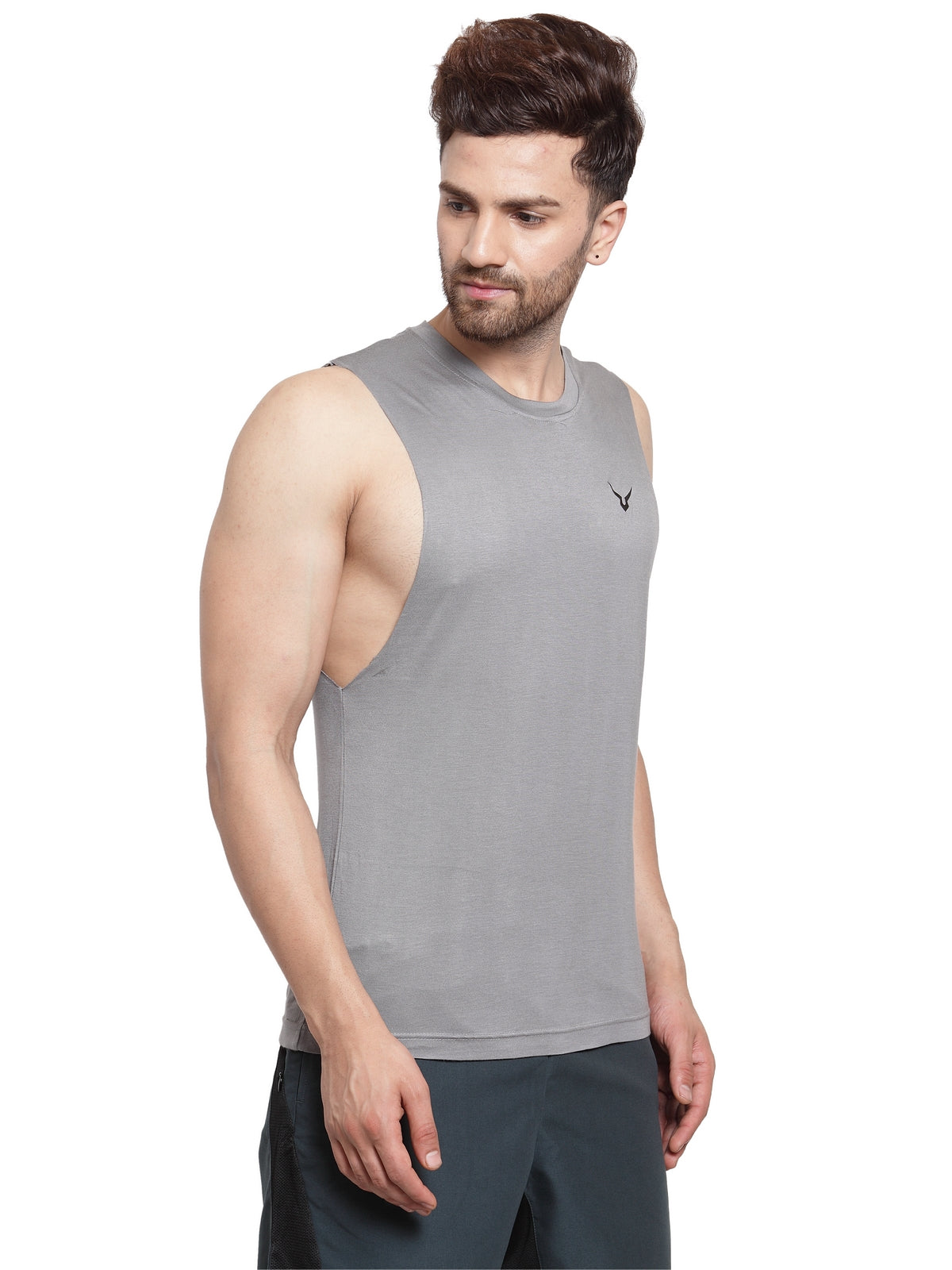 Invincible Men's Softest Ever Deep Arm Hole Sleeveless Tank