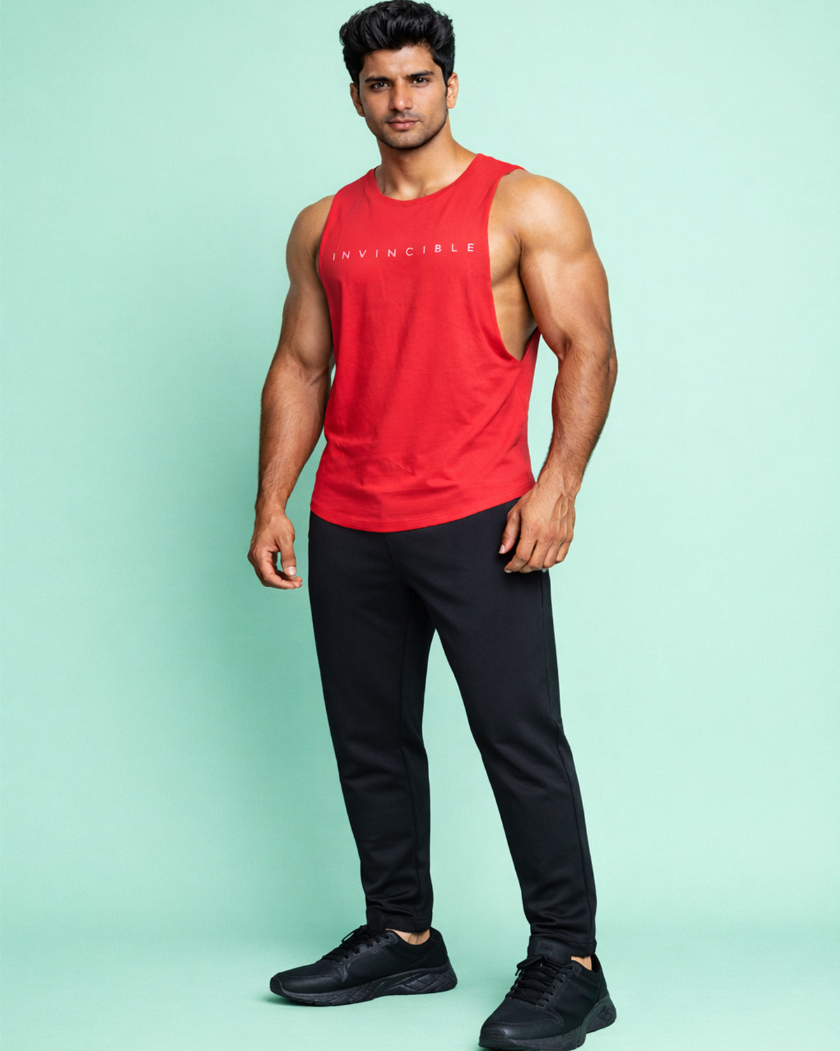 Invincible Men's Drop Armhole Tank