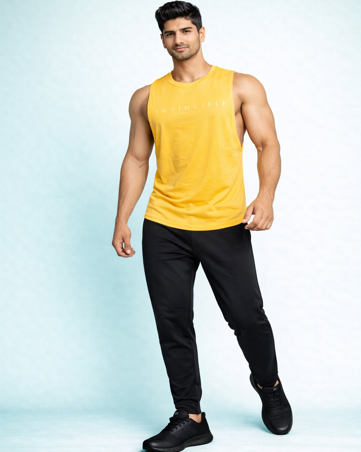 Invincible Men's Drop Armhole Tank