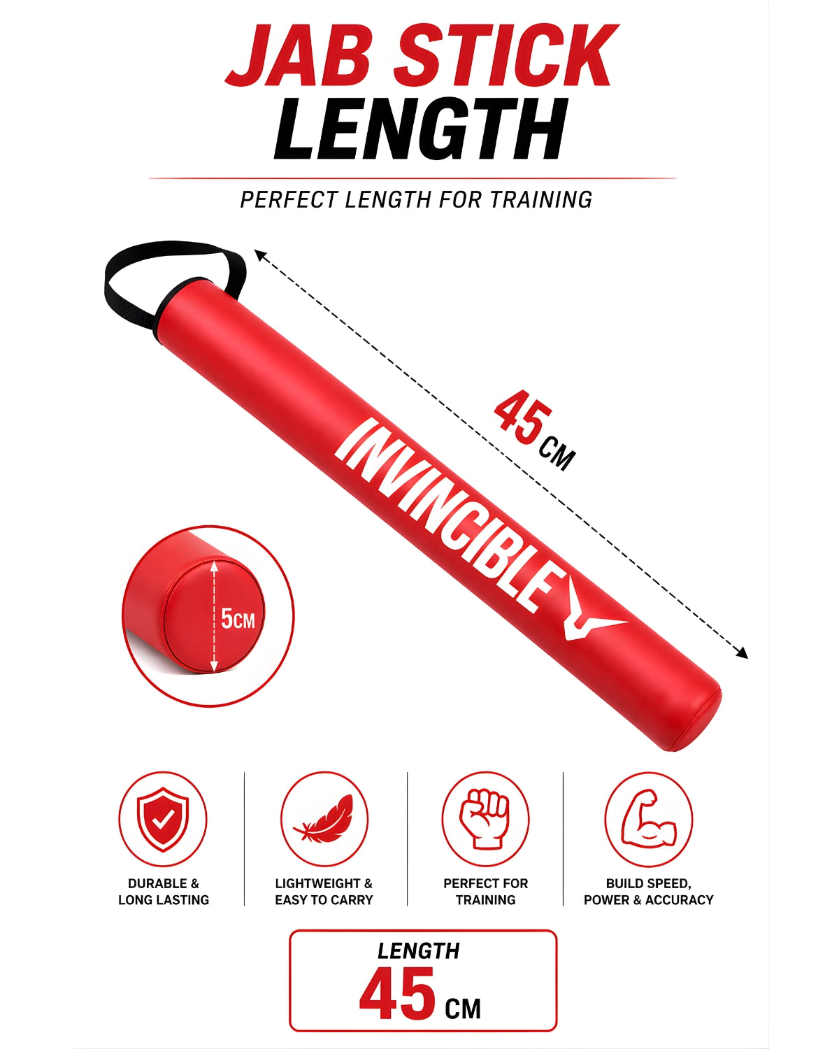 Invincible Training Jab Sticks