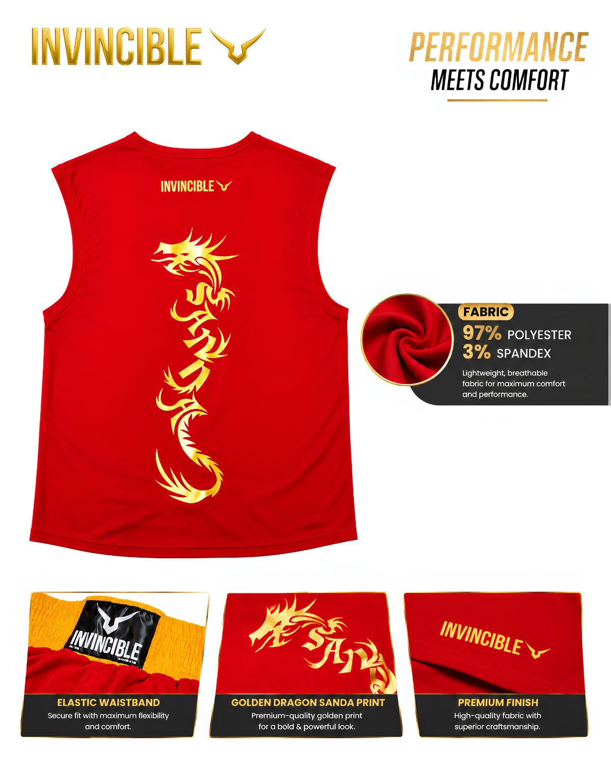 Invincible Men’s Wushu Kit
