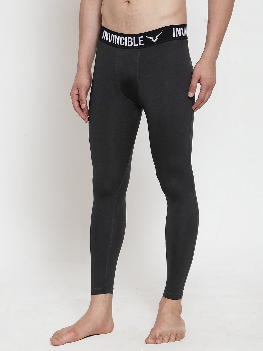 Invincible Men’s Pro Compression Gym Leggings