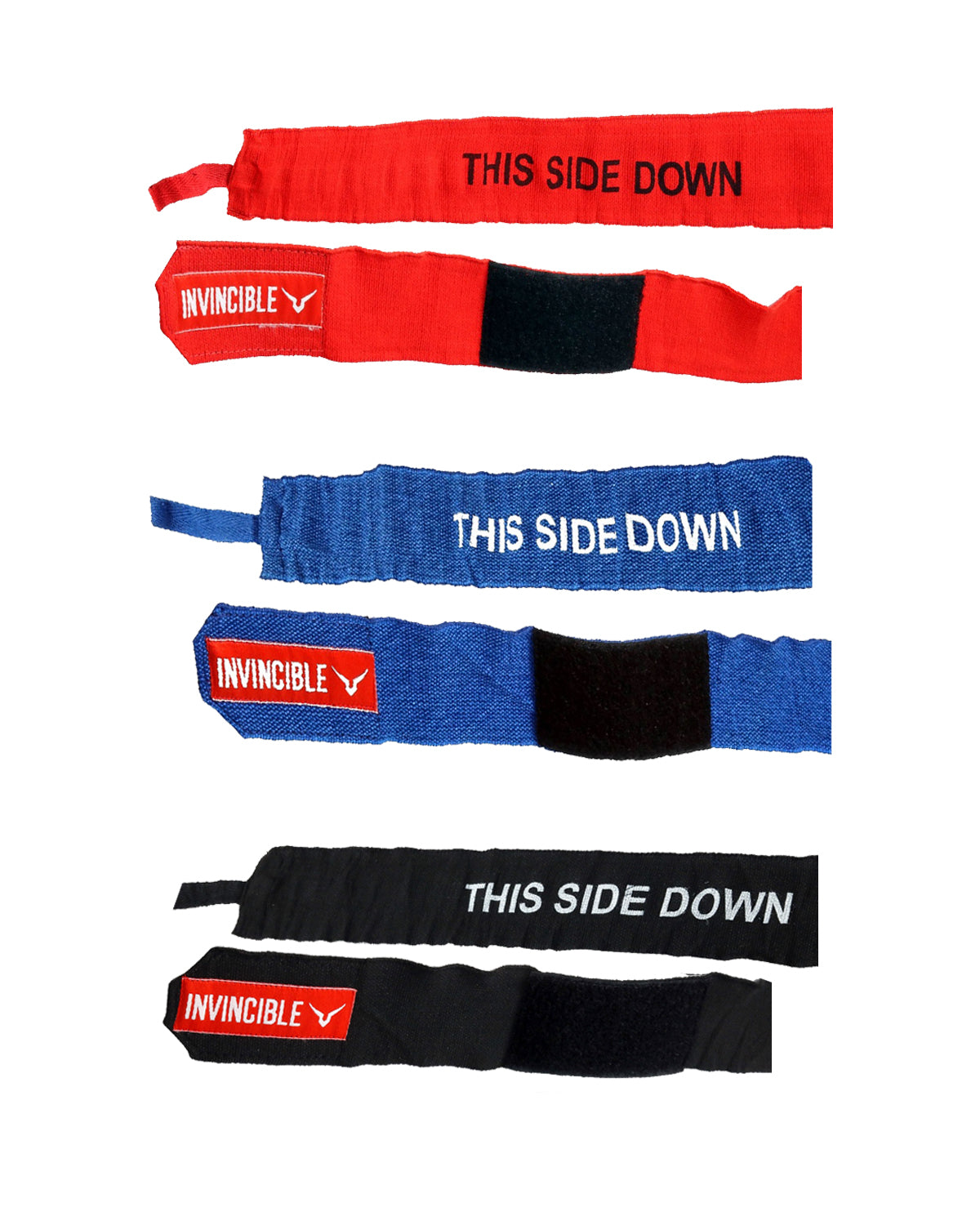 Invincible Classic Hand Wraps Pack of 3