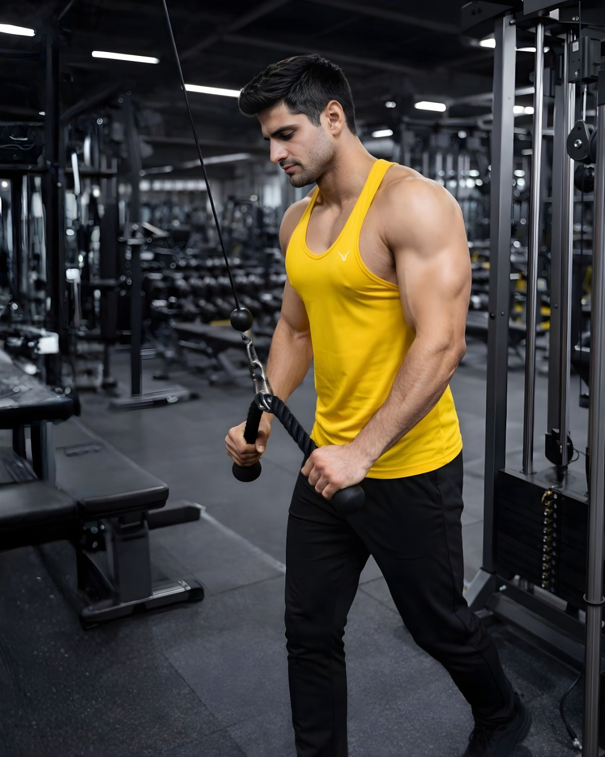 Invincible Men's Racer Back Vest