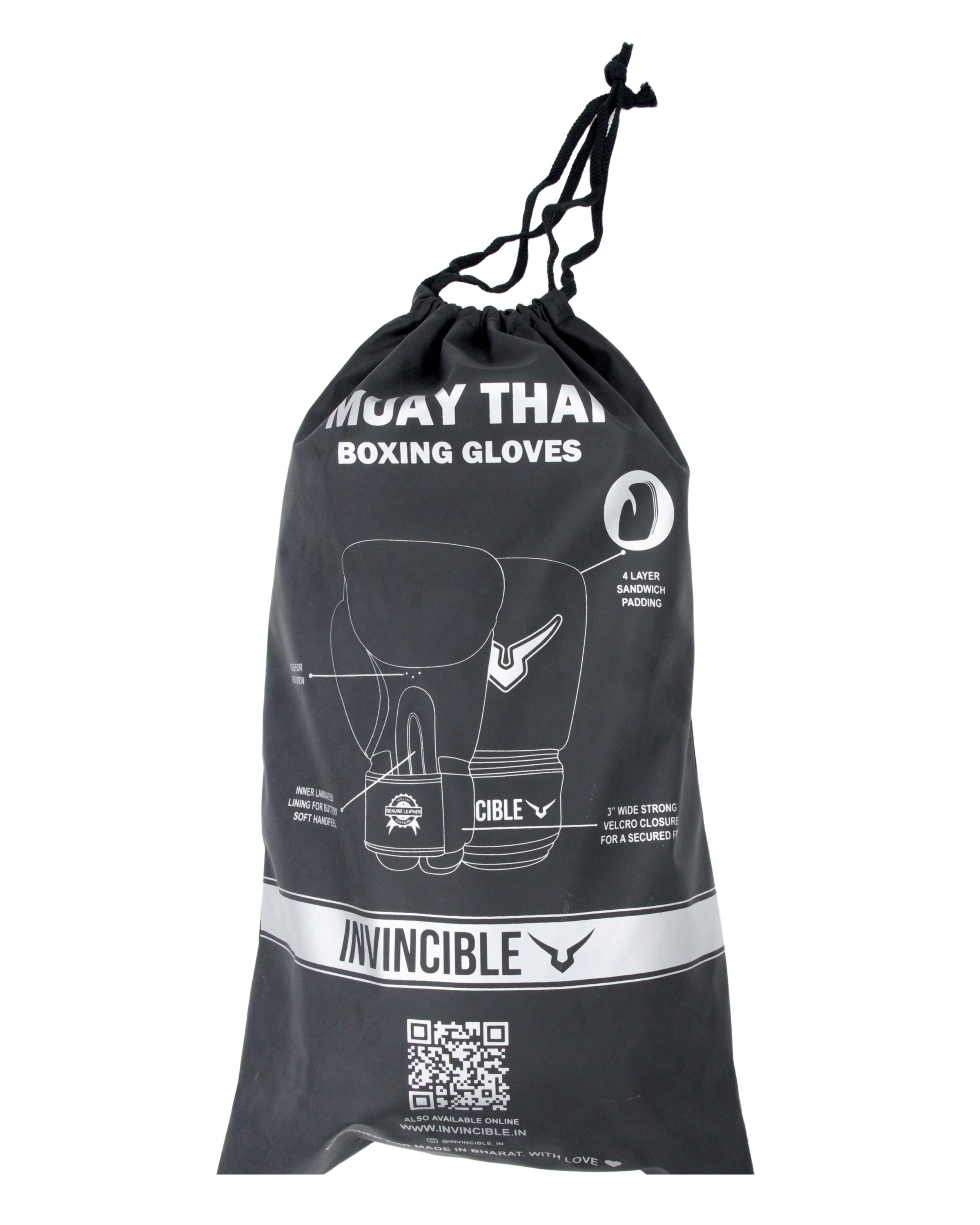 Invincible Special Edition Muay Thai Pro Boxing Gloves