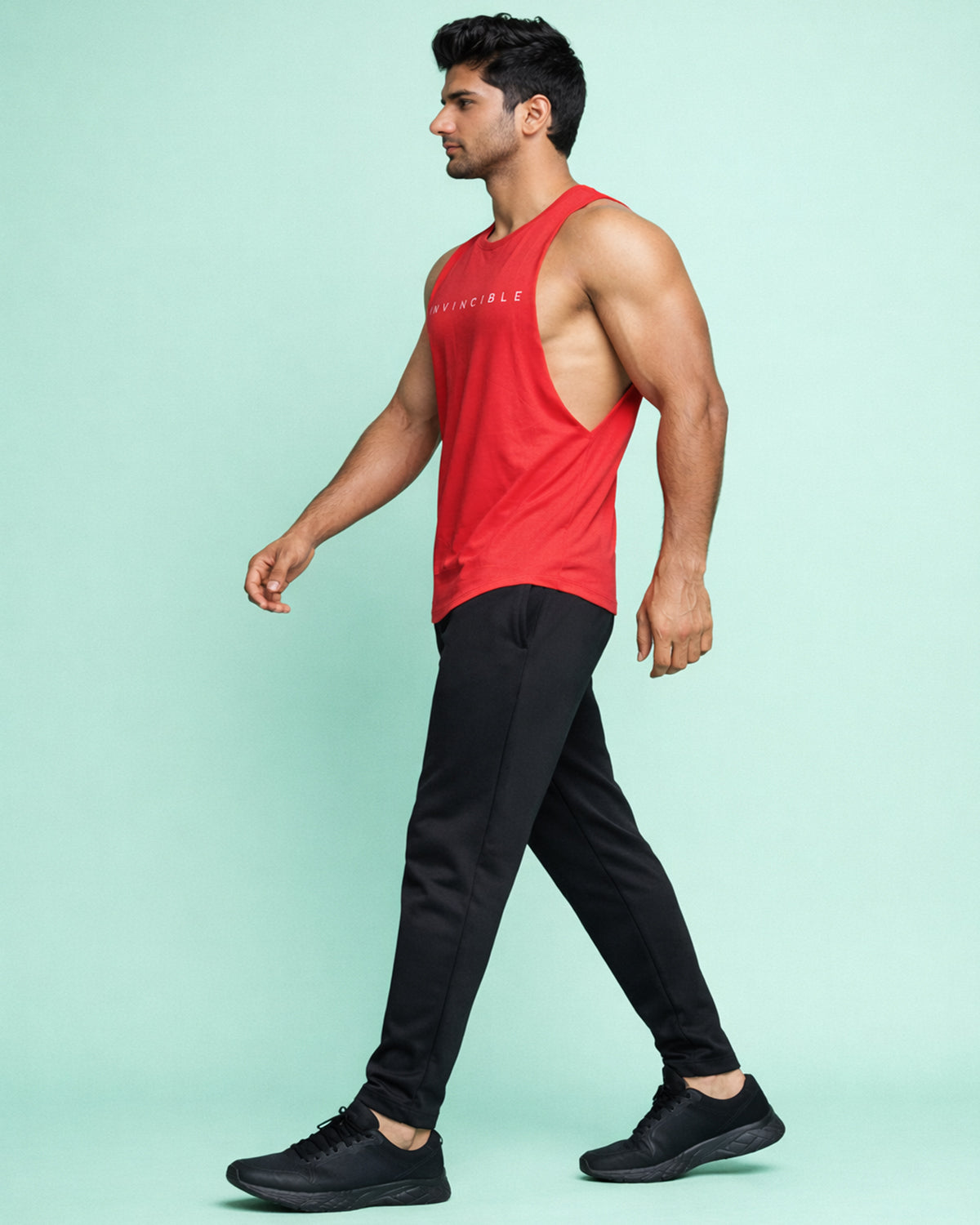 Invincible Men's Drop Armhole Tank