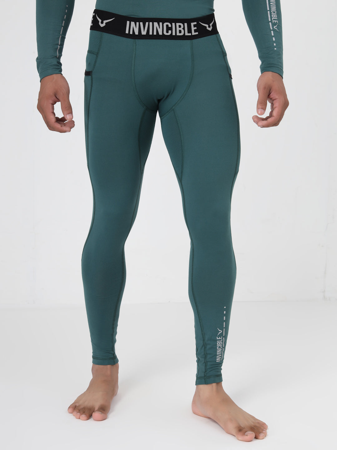 Invincible Men's Ghost Compression Leggings