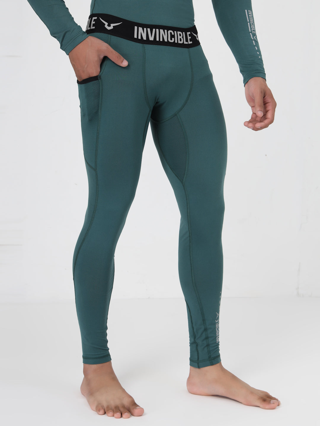 Invincible Men's Ghost Compression Leggings