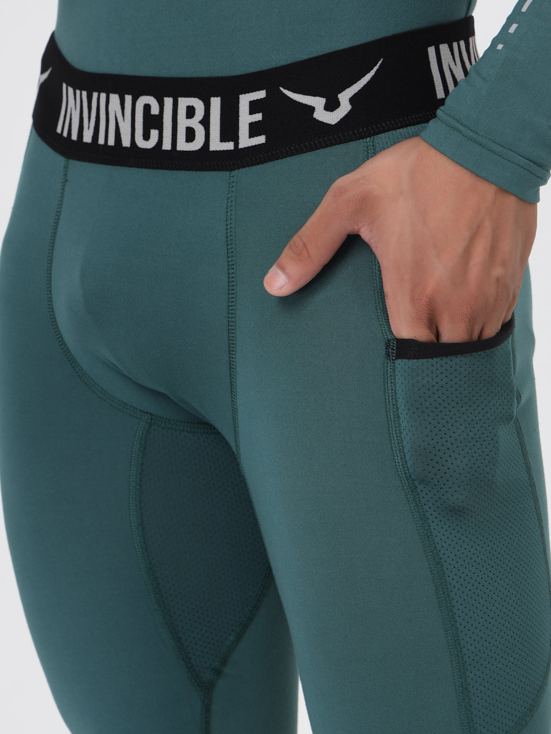 Invincible Men's Ghost Compression Leggings