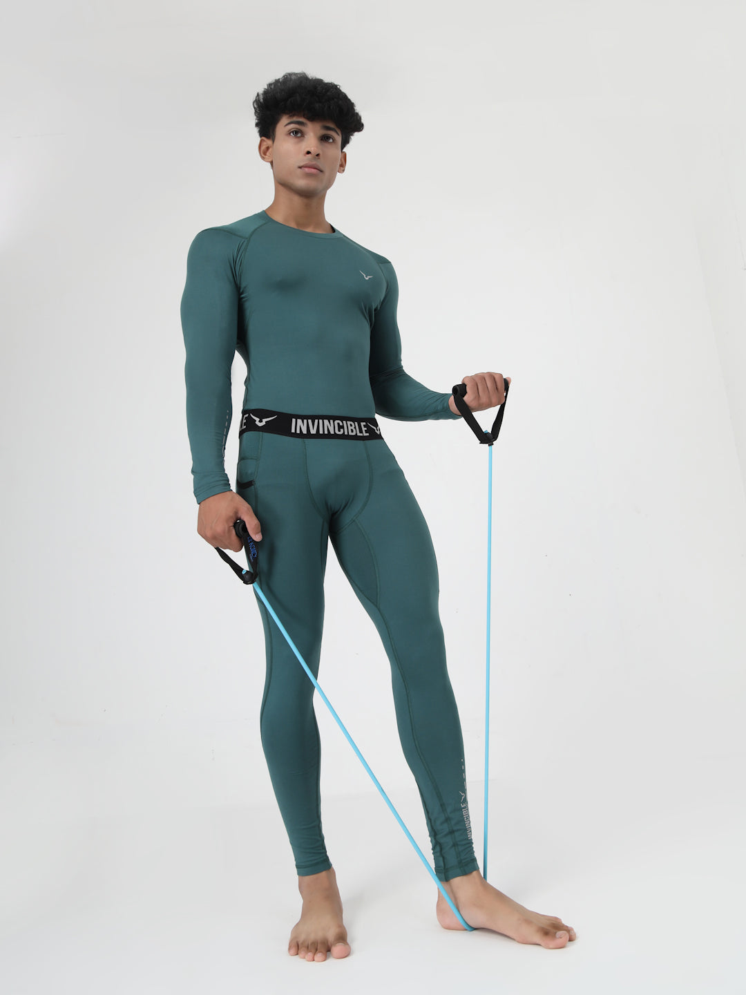 Invincible Men's Ghost Compression Leggings