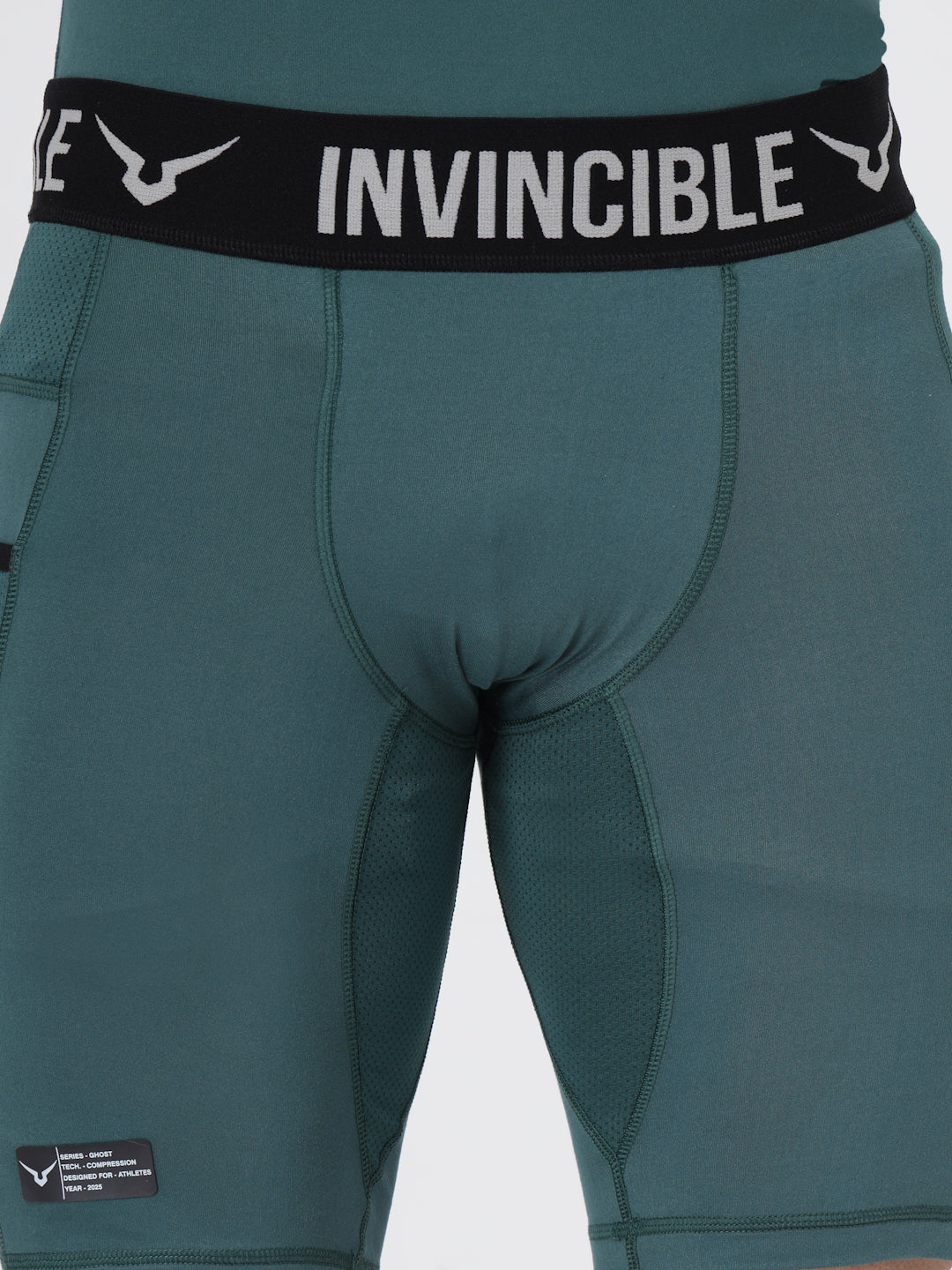Invincible Men's Ghost Compression Shorts