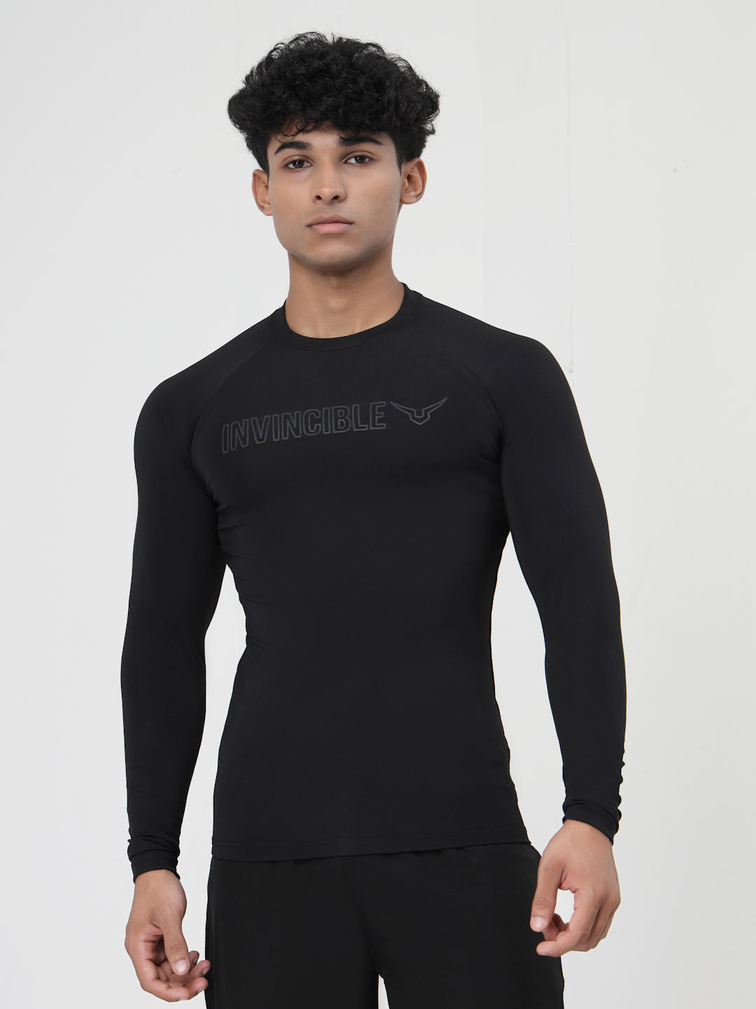 Invincible Men's Long Sleeve Rash Guard