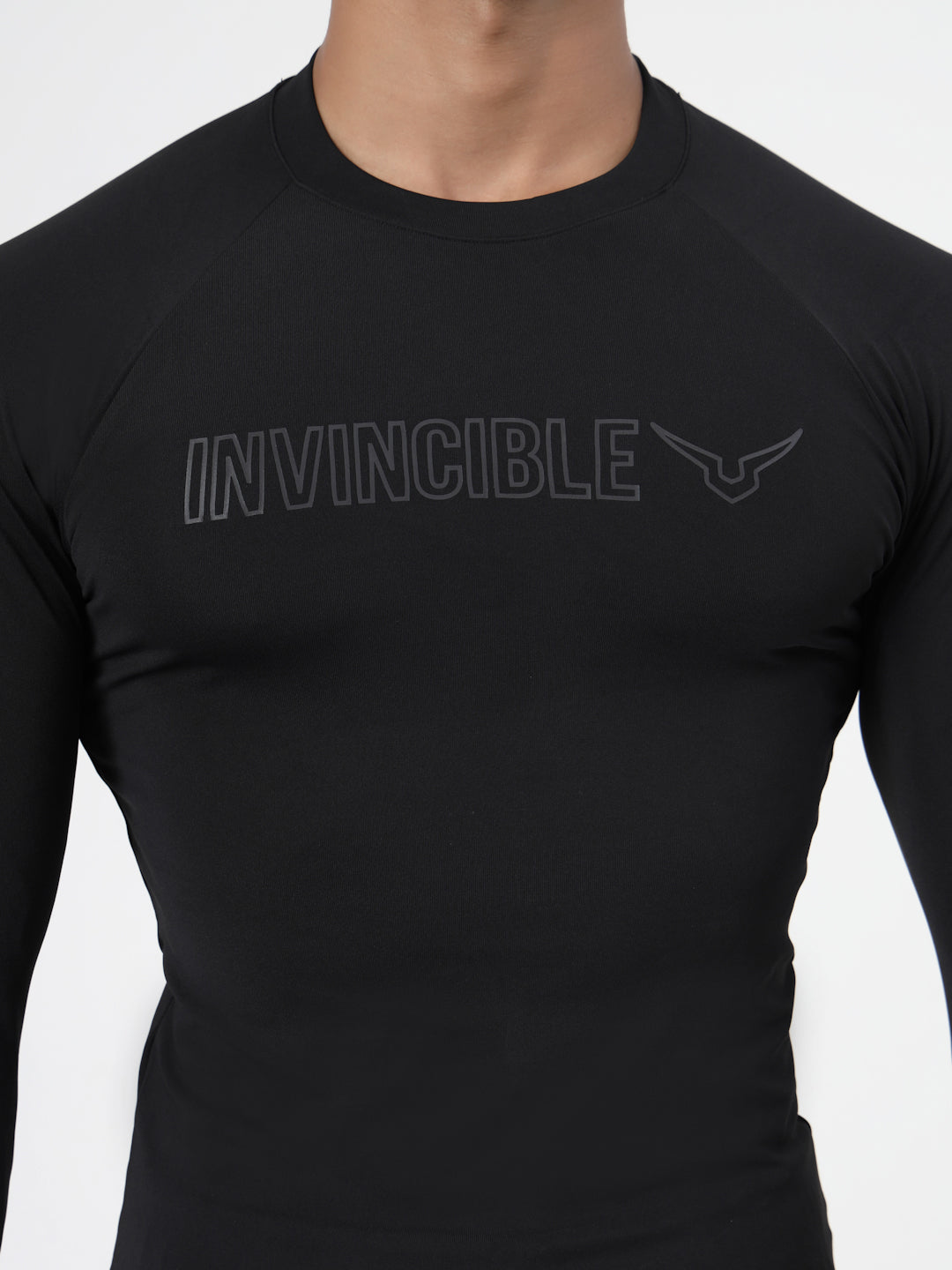 Invincible Men's Long Sleeve Rash Guard