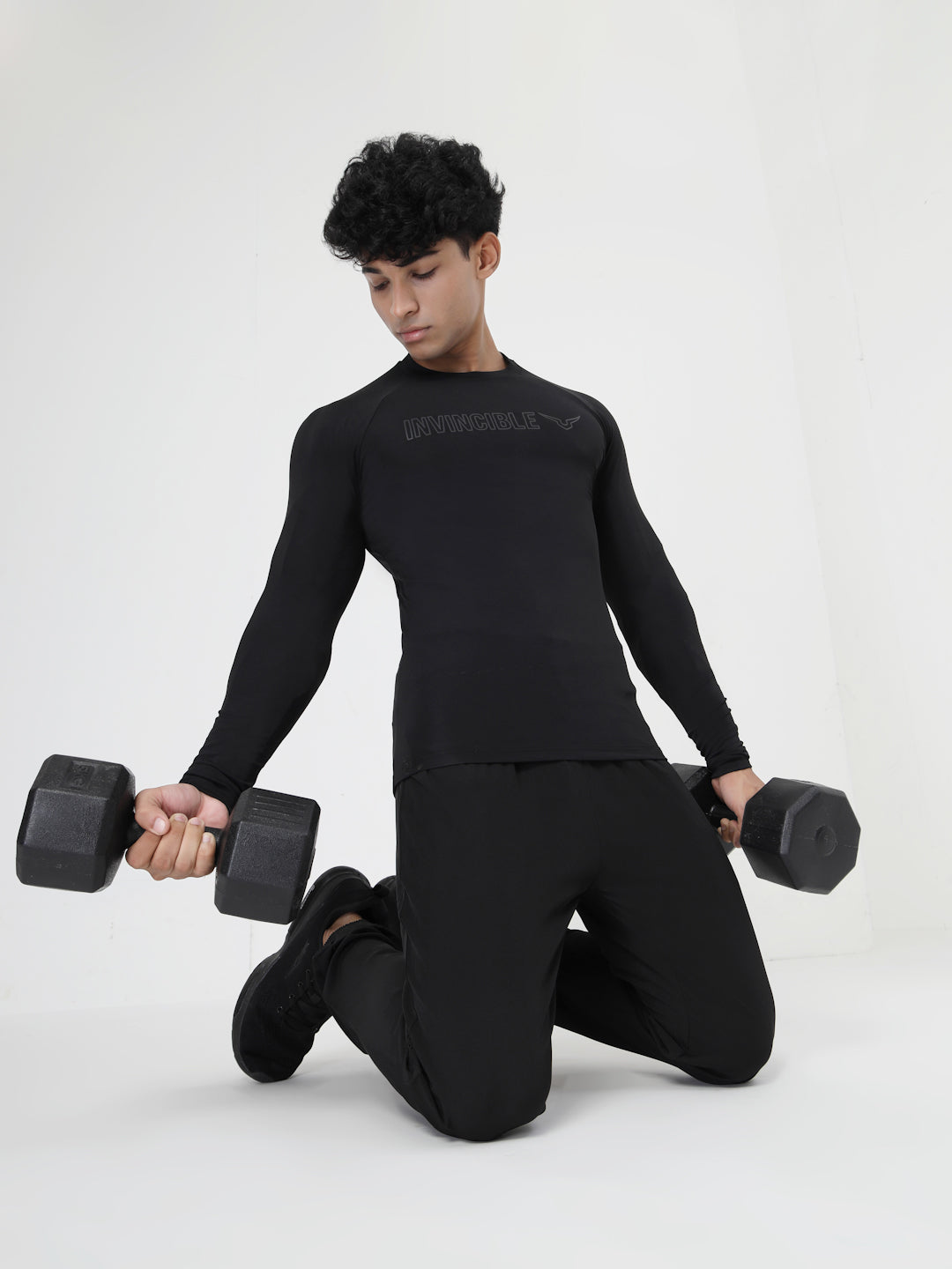Invincible Men's Long Sleeve Rash Guard