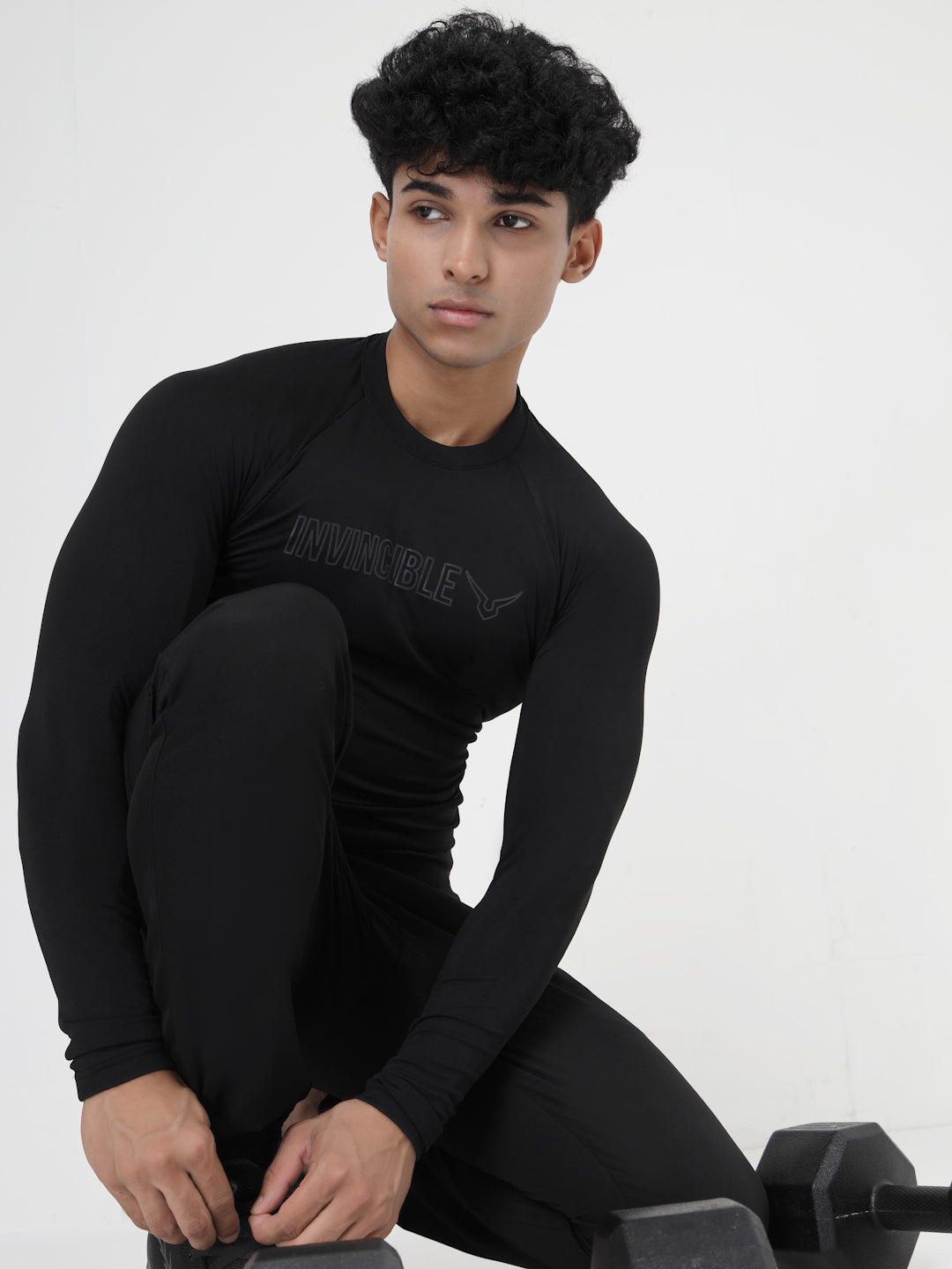 Invincible Men's Long Sleeve Rash Guard